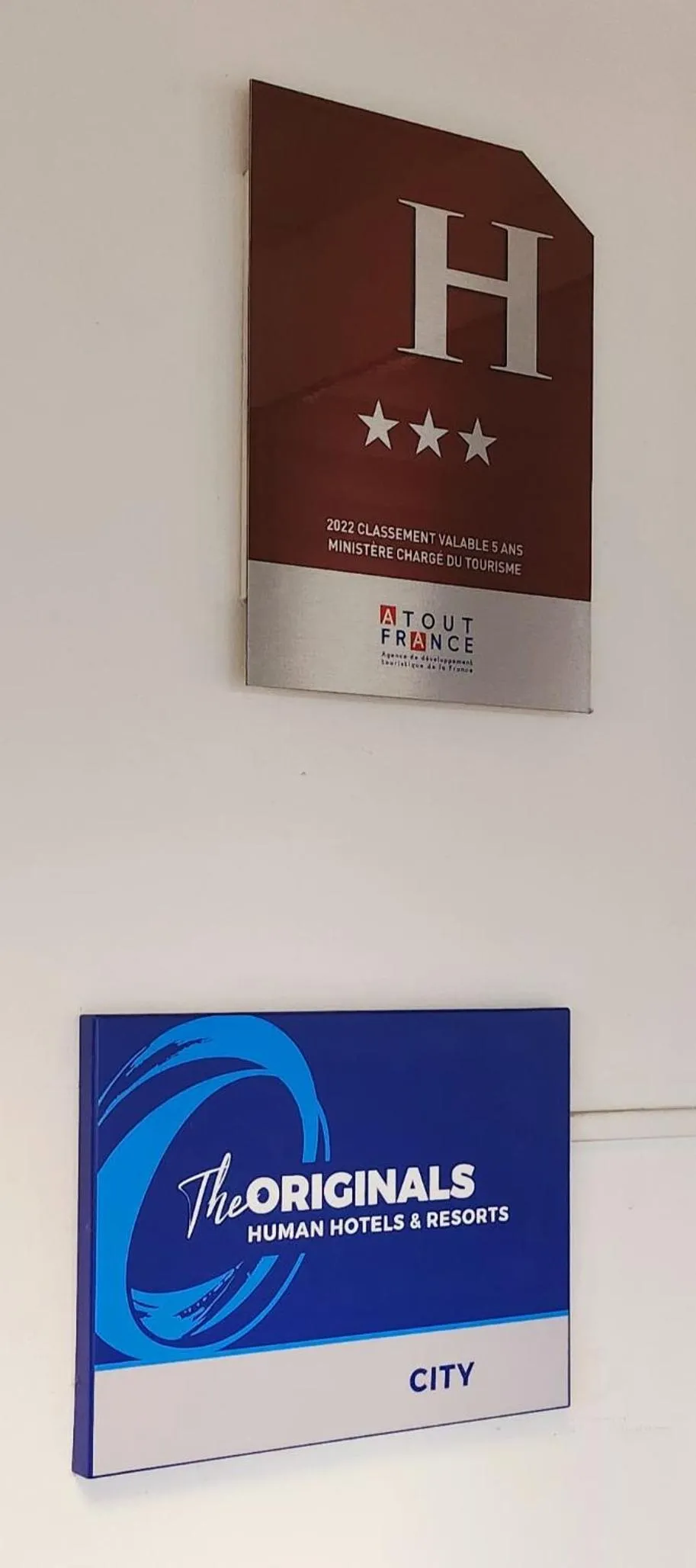 Property logo or sign in The Originals City, Hôtel Le Forum, Strasbourg Nord