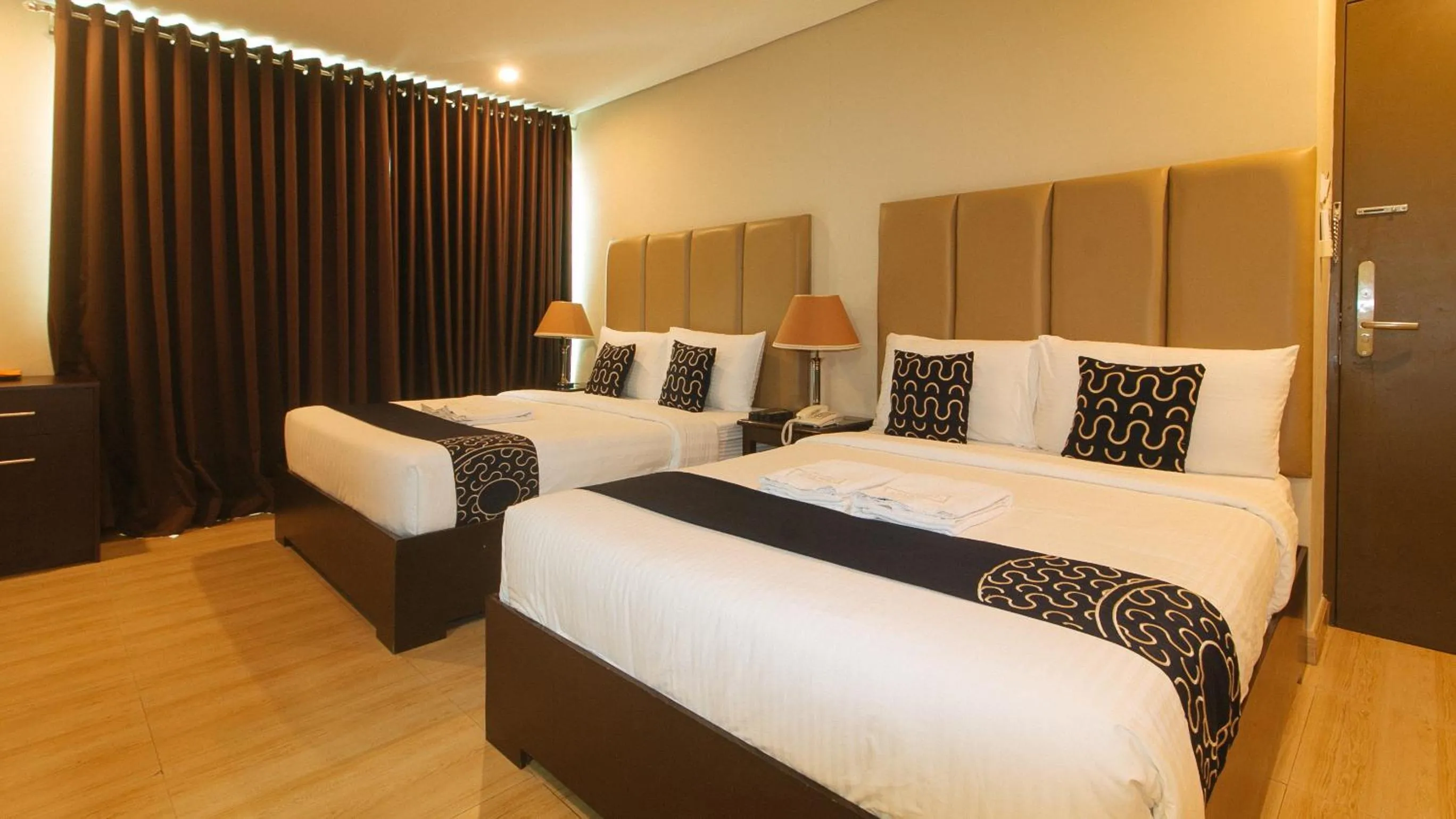 Bed in Asrodel Hotel RedPartner