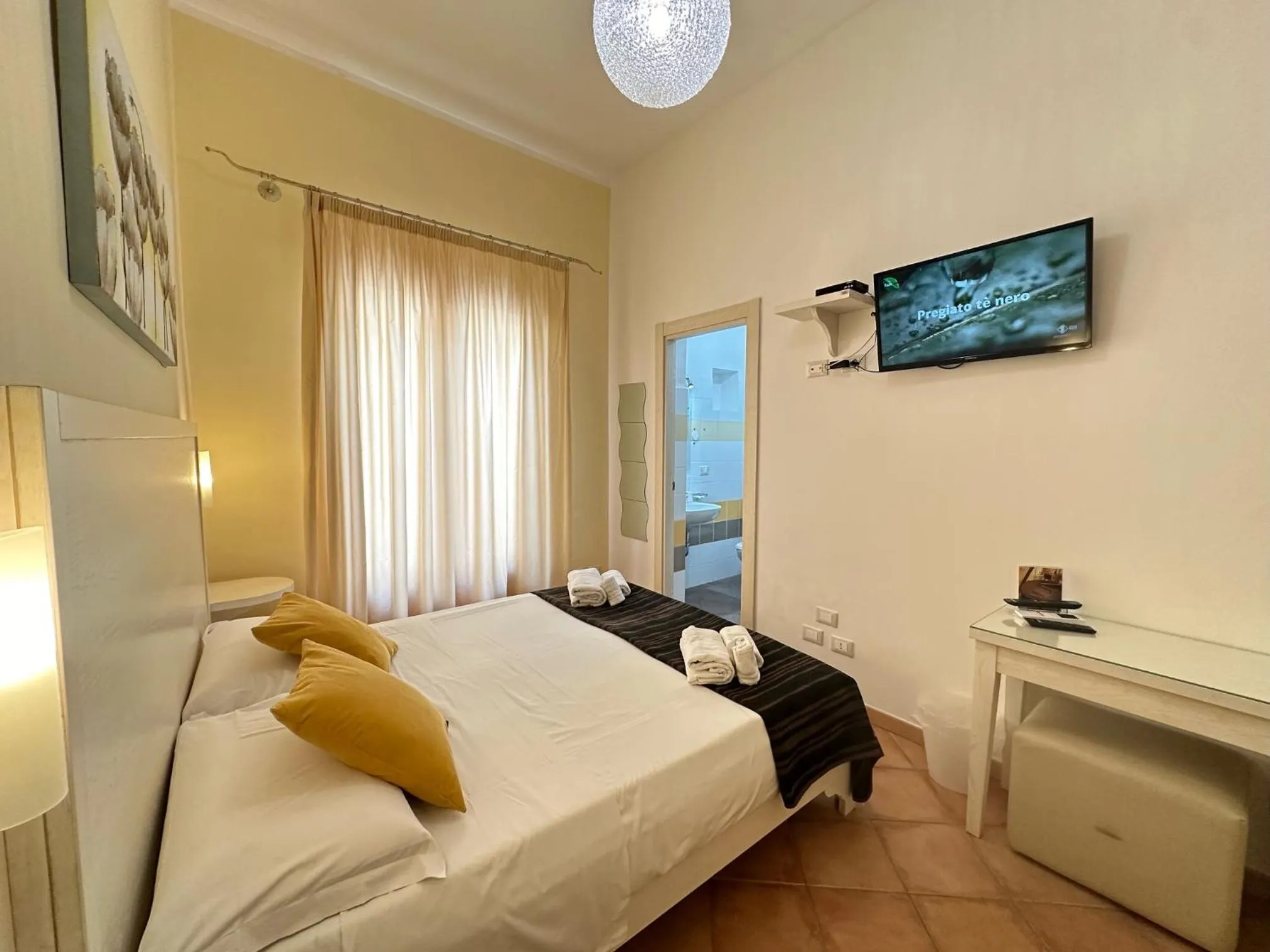 View (from property/room), Bed in Badia Rooms & Breakfast