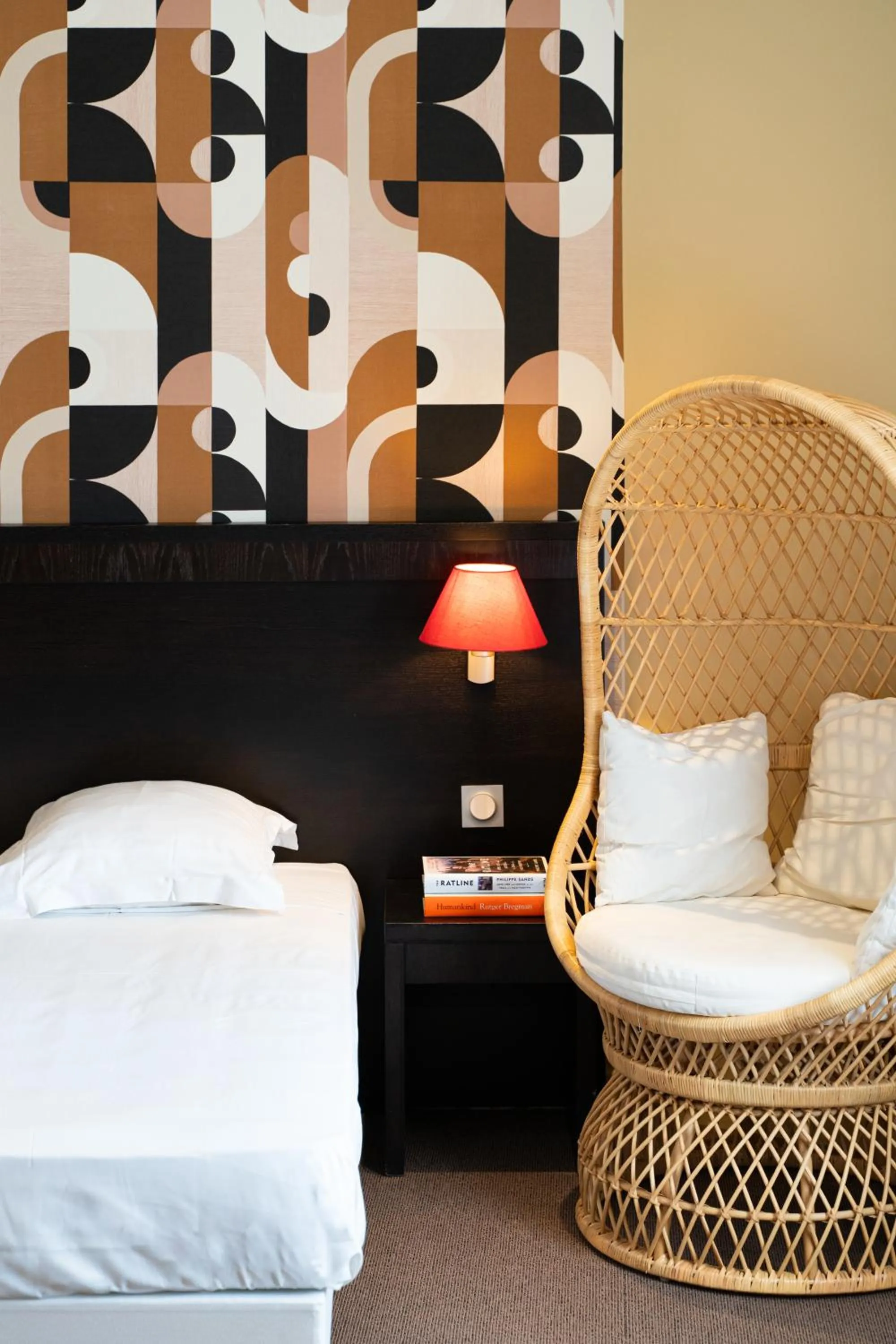 Bed in Hôtel Comté de Nice