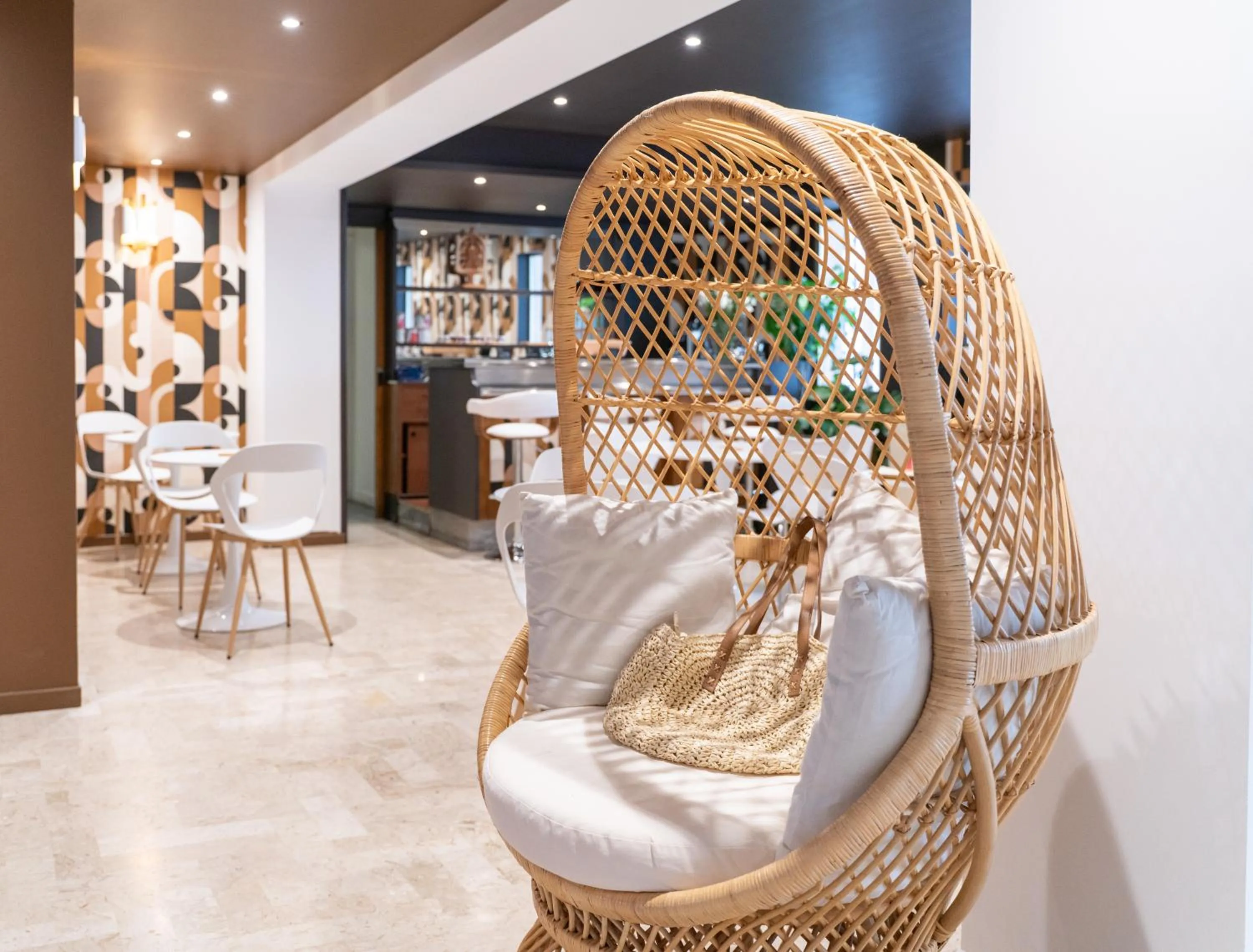 Seating area in Hôtel Comté de Nice