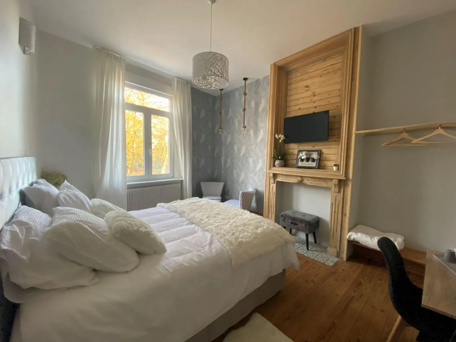 Photo of the whole room, Bed in LA NIEPPOISE