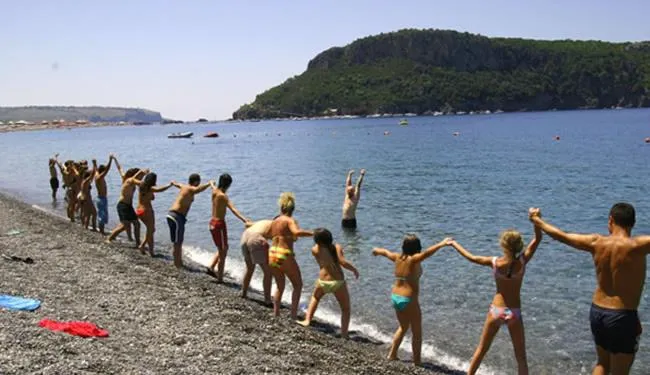 Beach in Hotel Germania