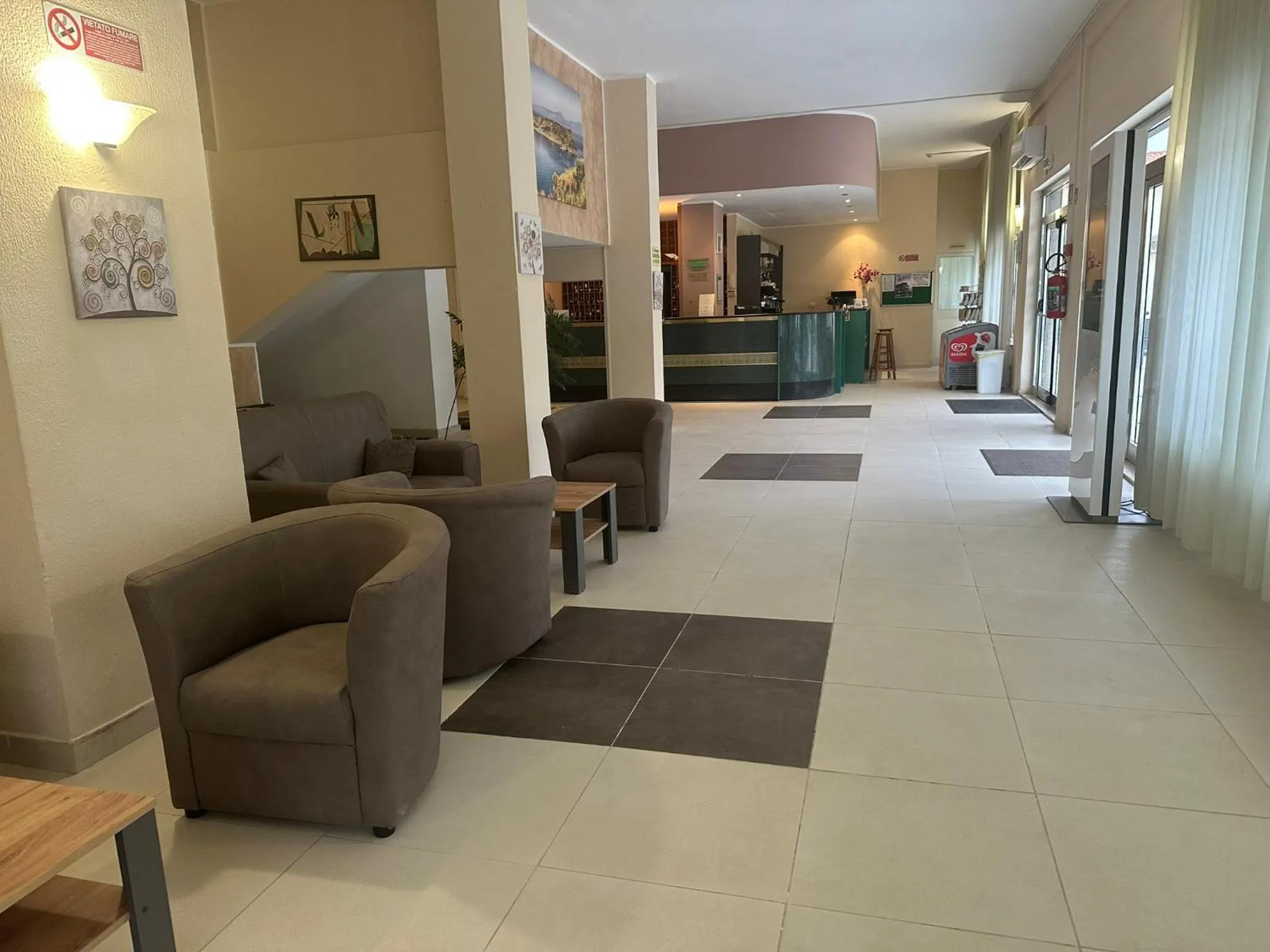 Lobby or reception in Hotel Germania