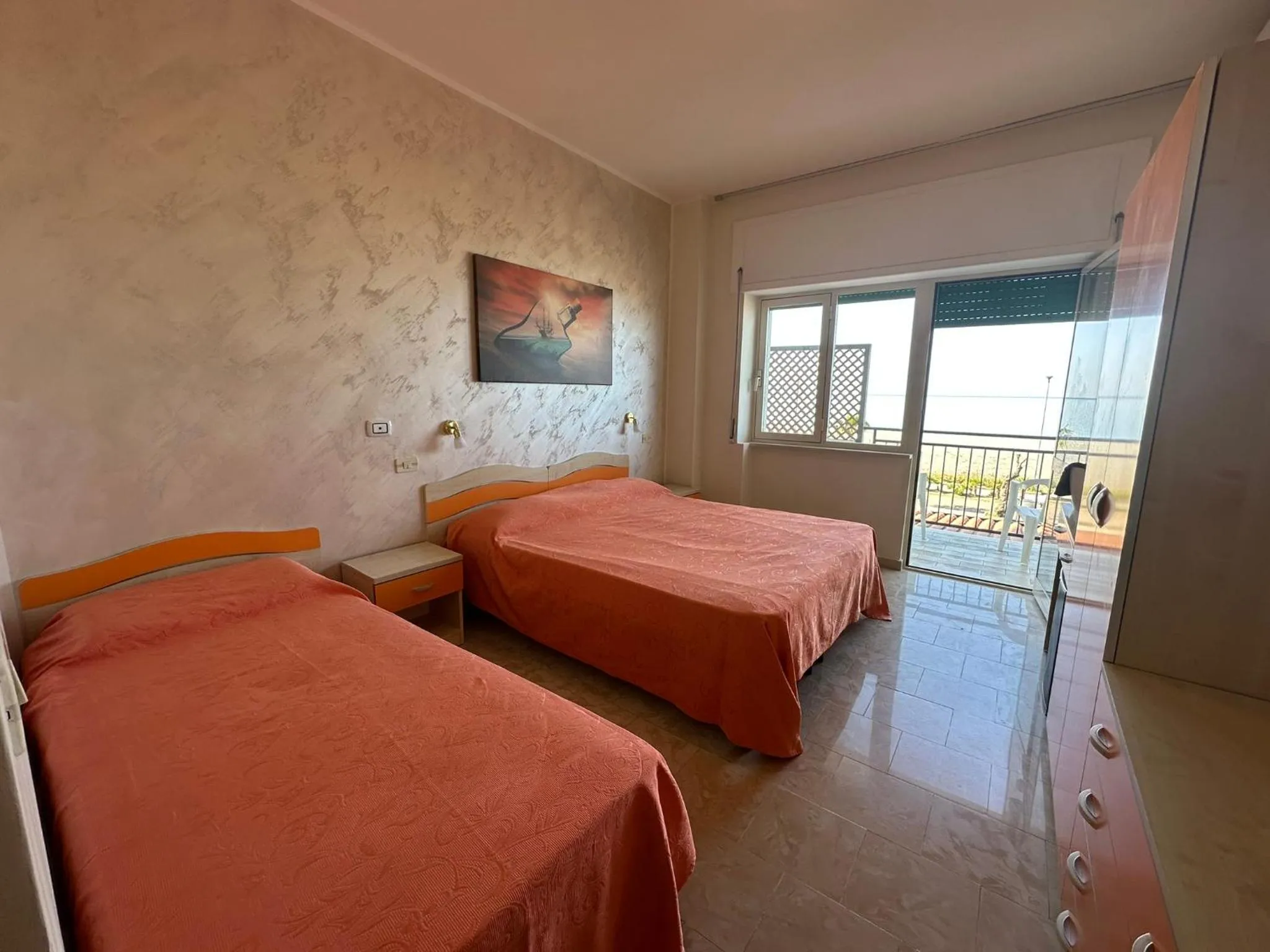 Sea view in Hotel Germania