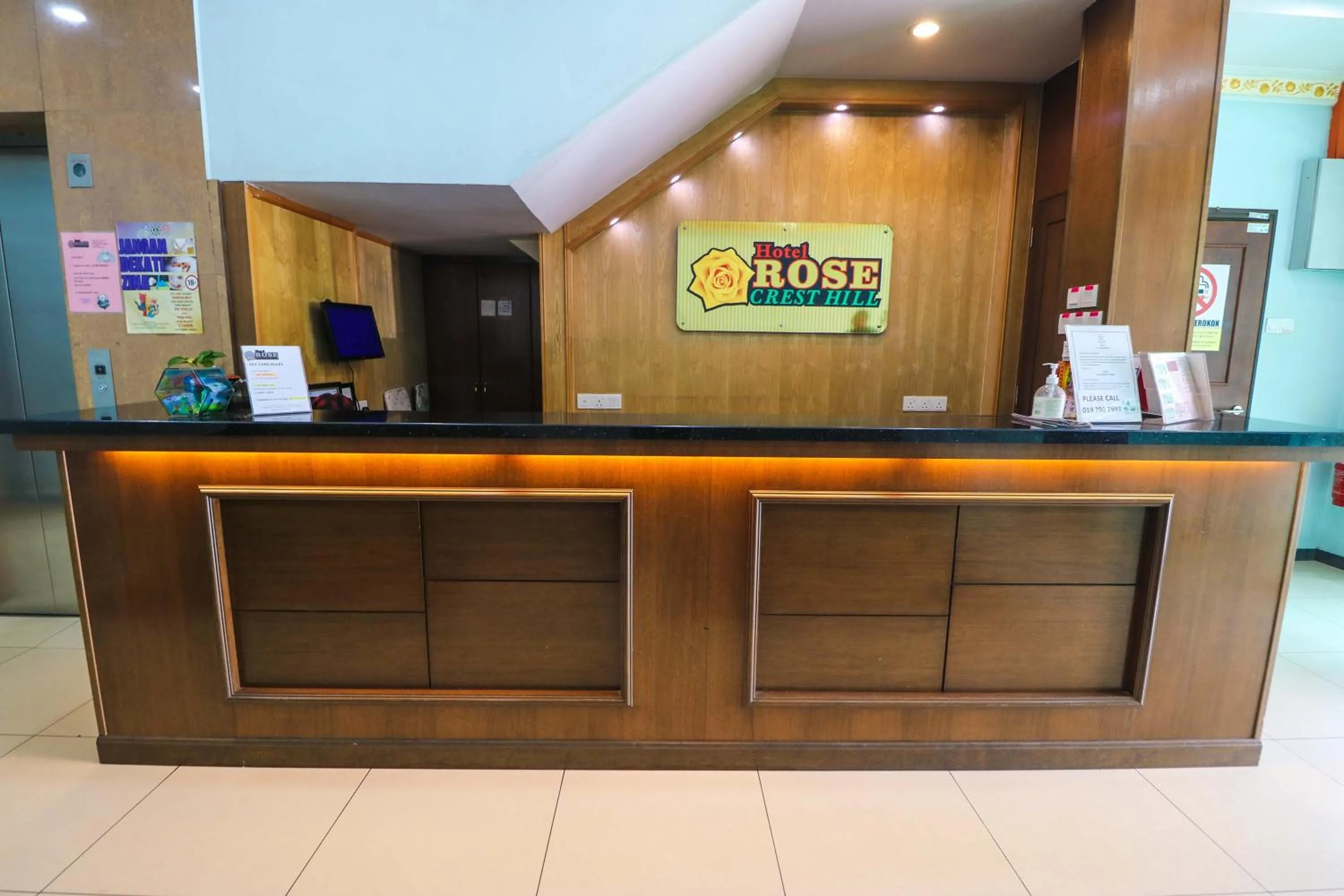 Lobby or reception in Hotel Rose Crest Hill, Cameron Highlands