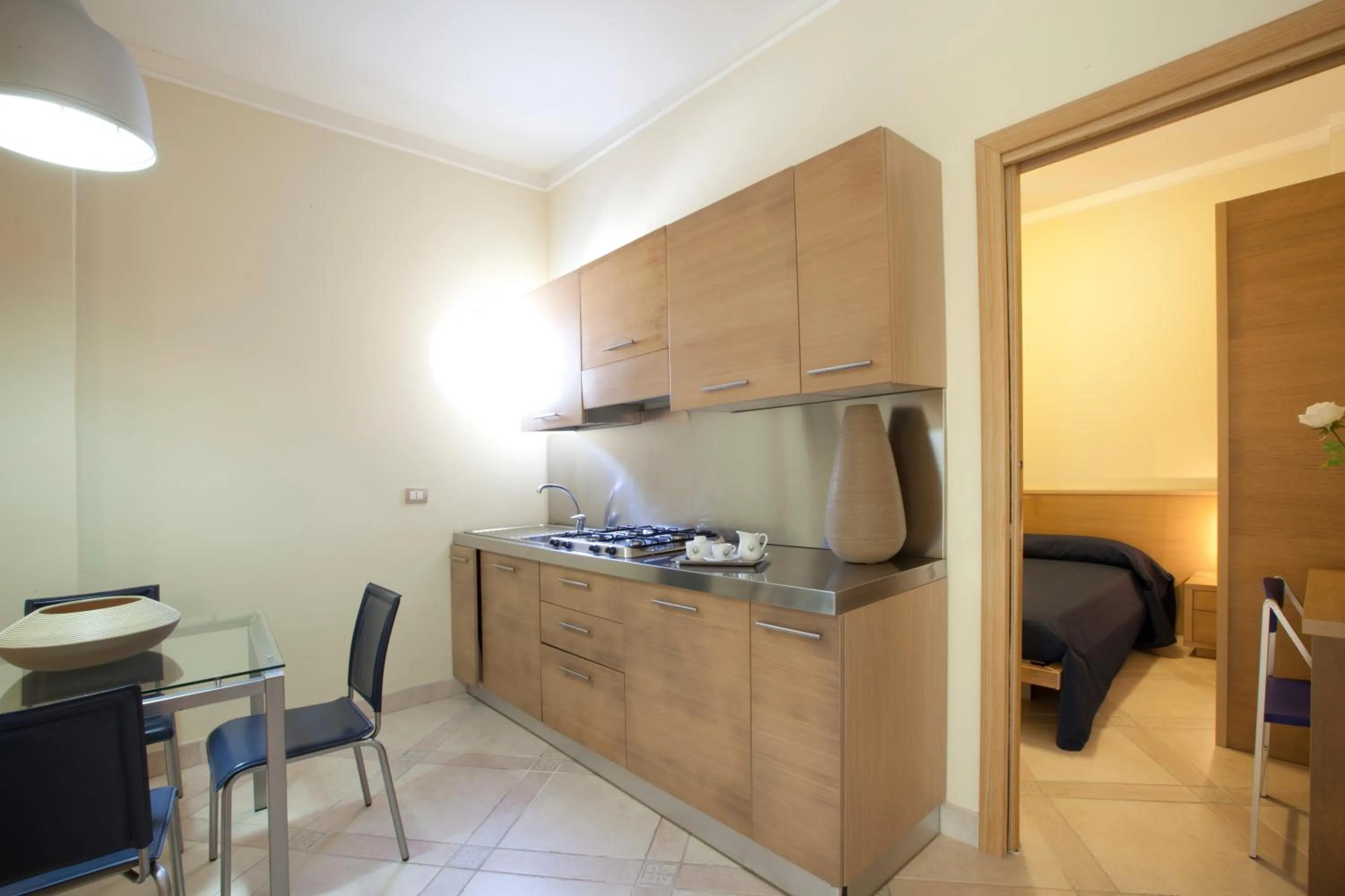 Kitchen or kitchenette in Posidonia Residence