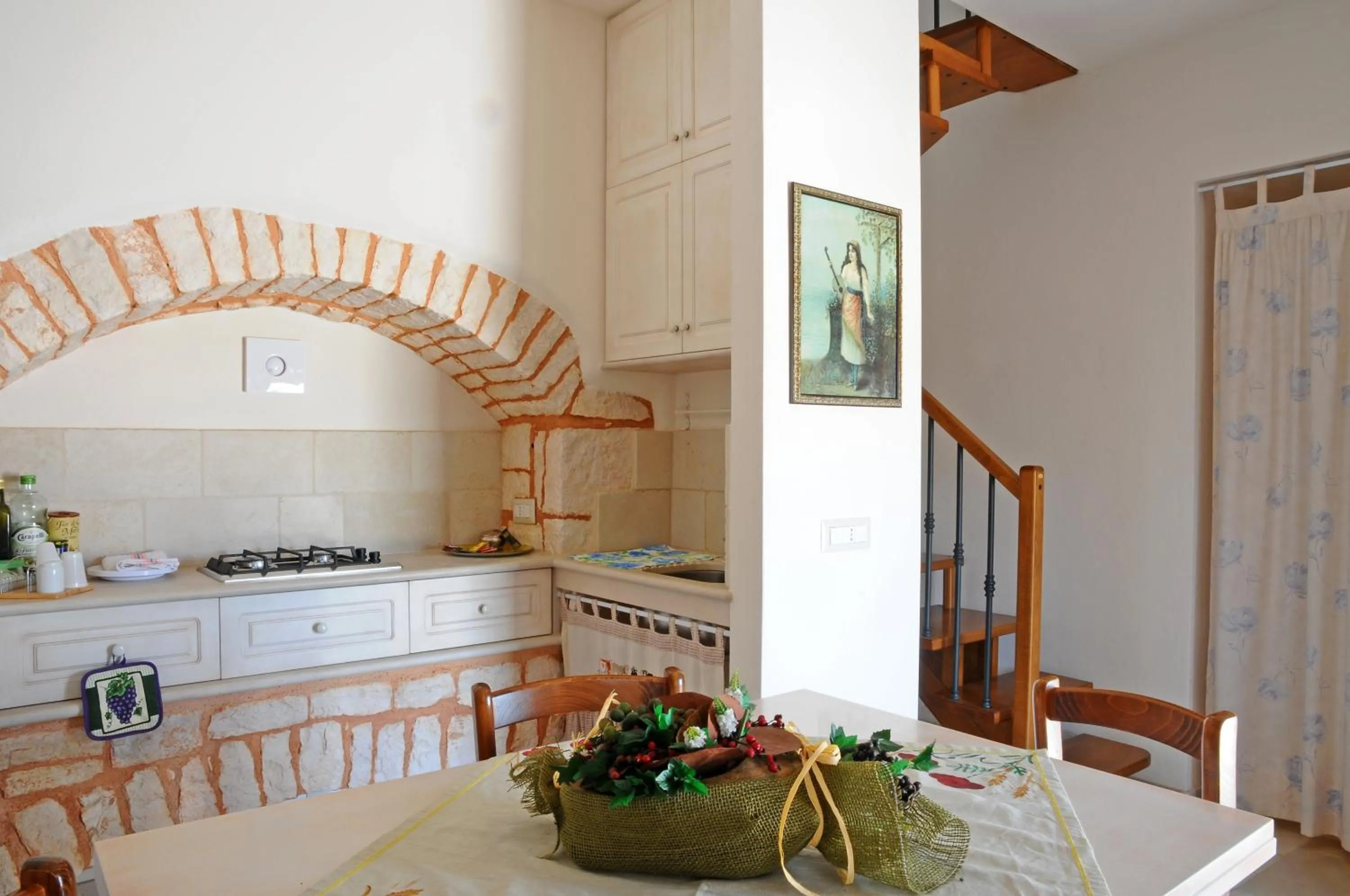 Kitchen or kitchenette in Micele Holiday Houses