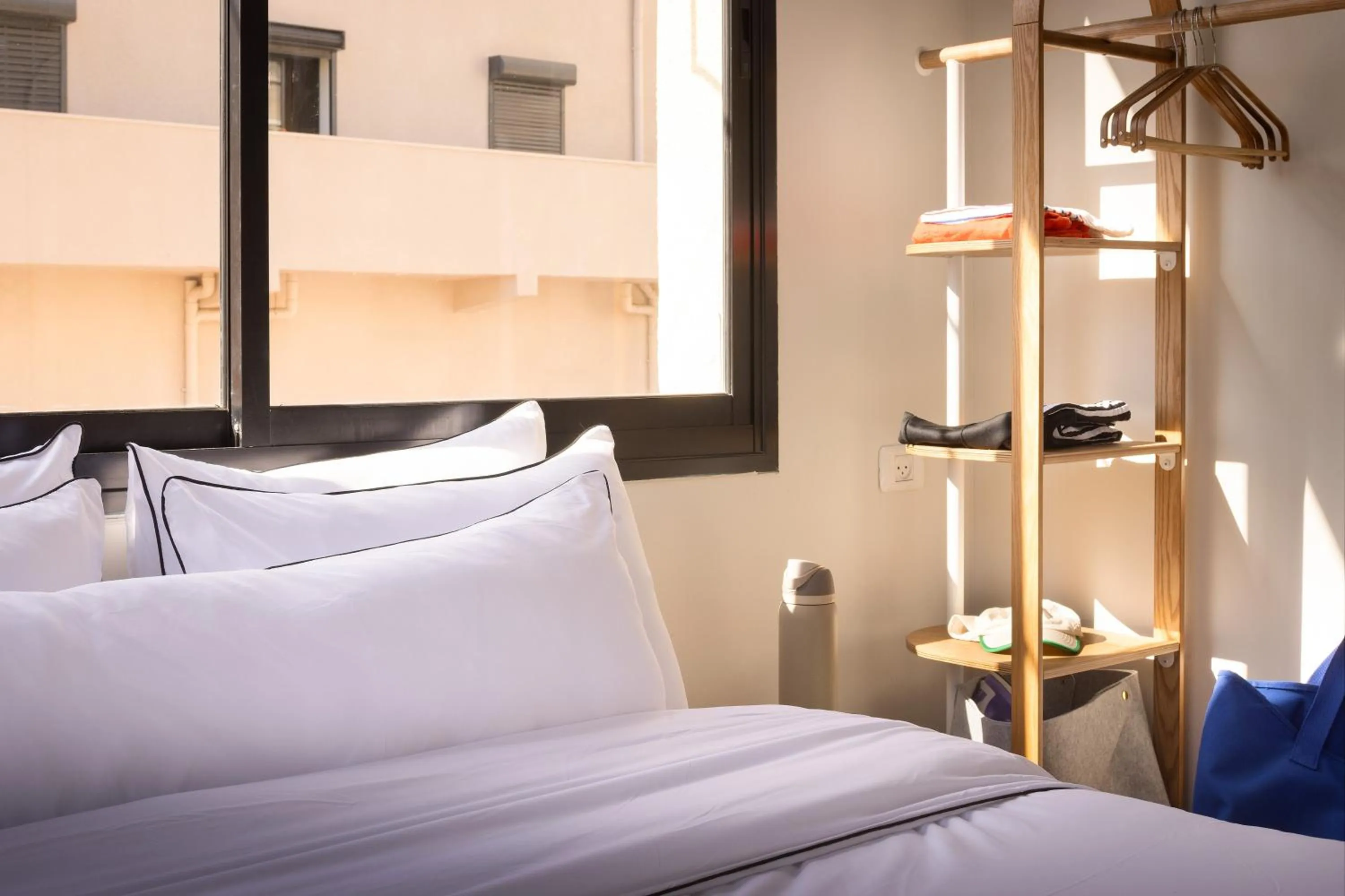 Side by side Studio rooms (no connecting door) in Monochrome - by Loginn Tel-Avivian hotels