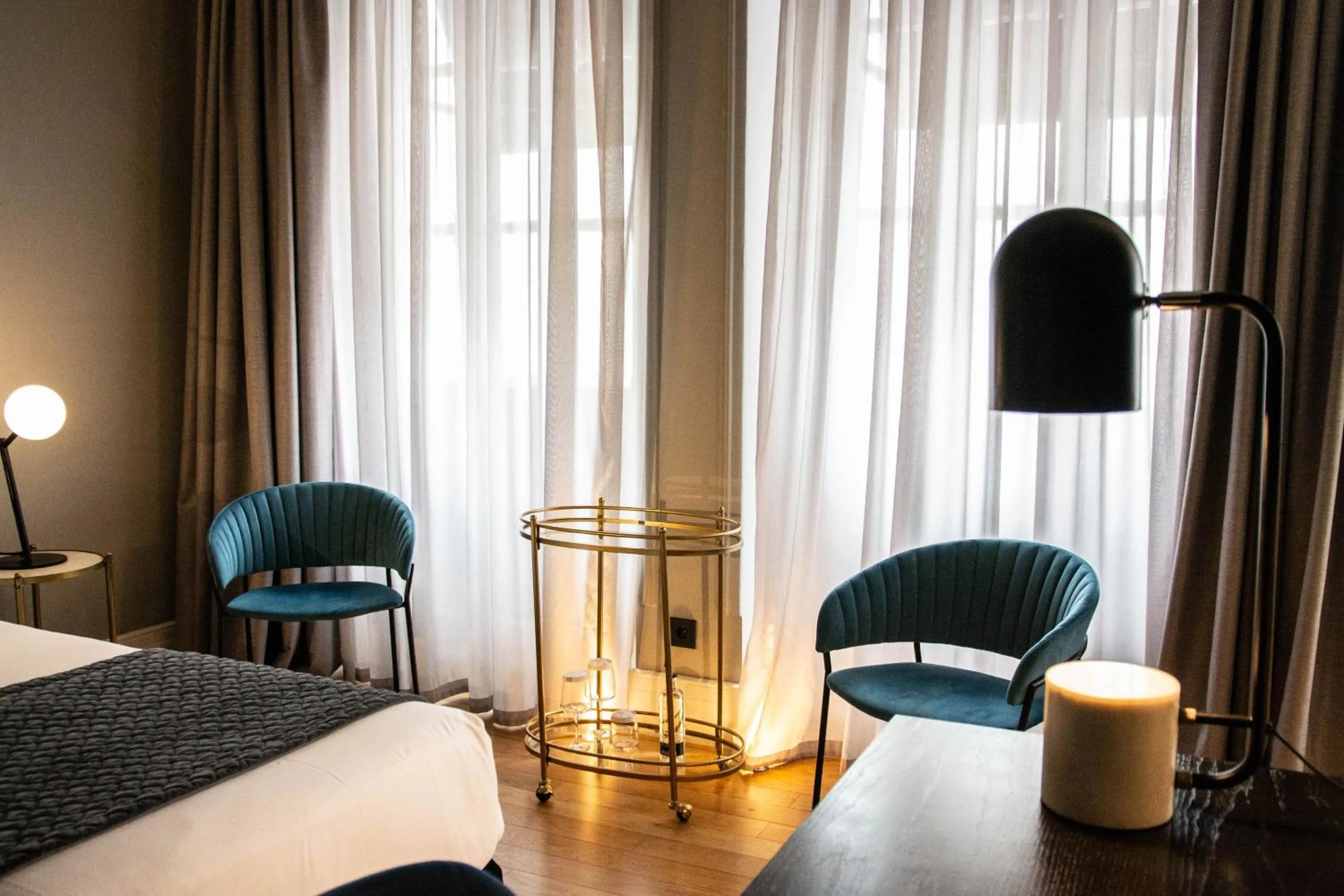 Living room, Bed in Boutique Hotel Cordial Malteses