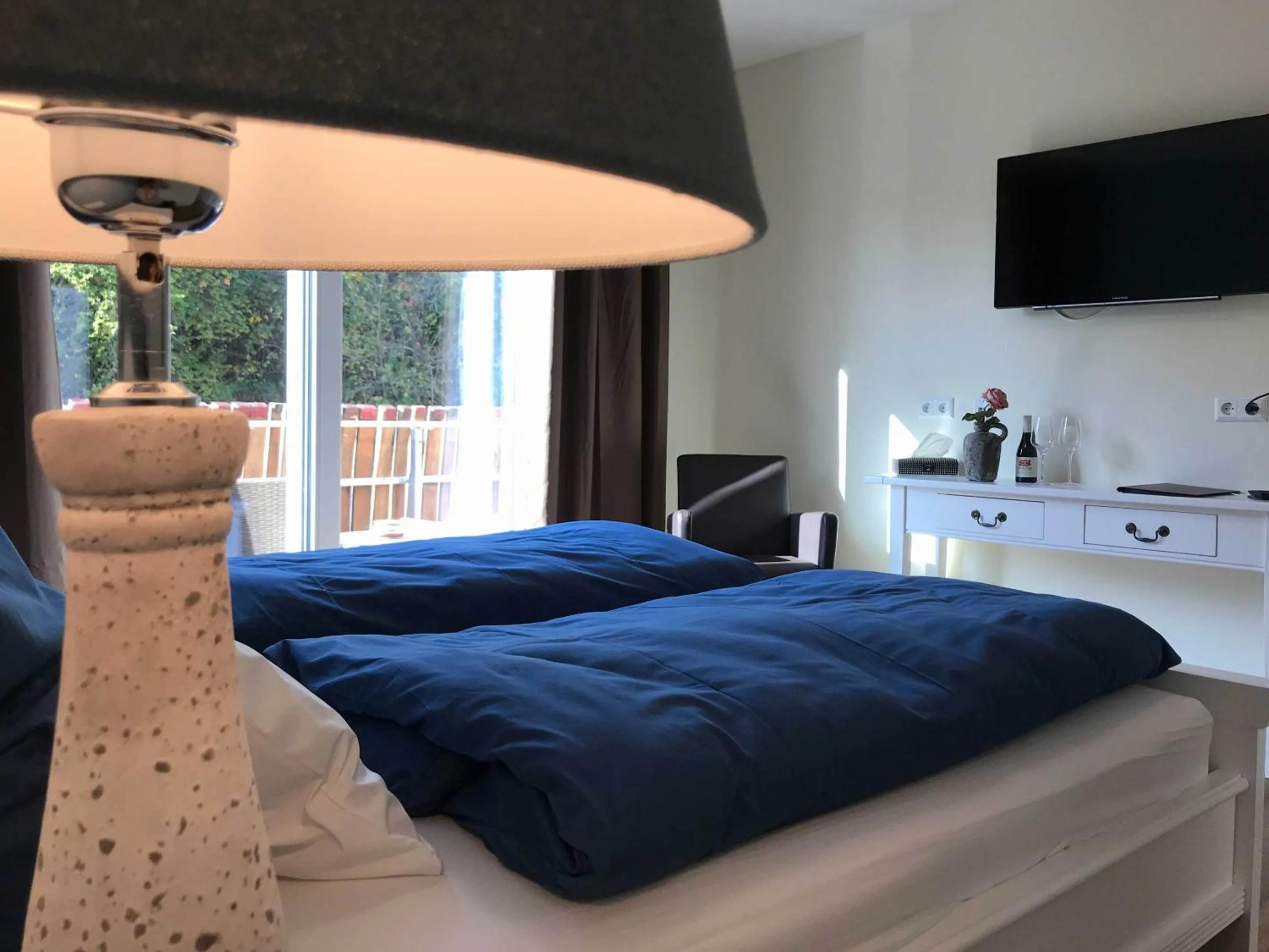 Bedroom, Bed in Lauras Weinherberge