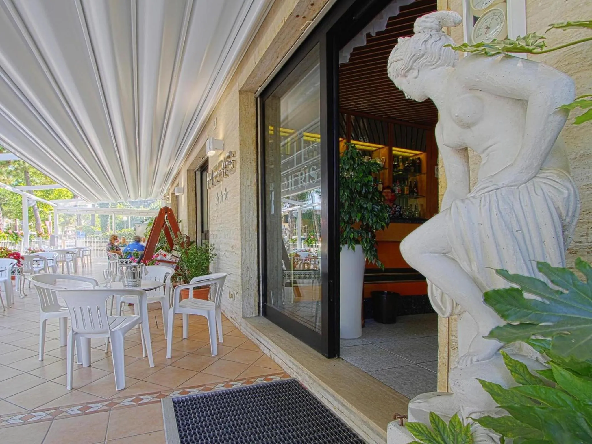 Garden in Hotel Meris