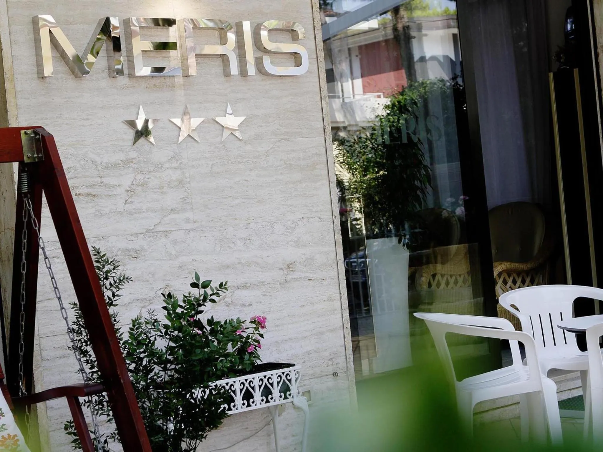 Garden in Hotel Meris