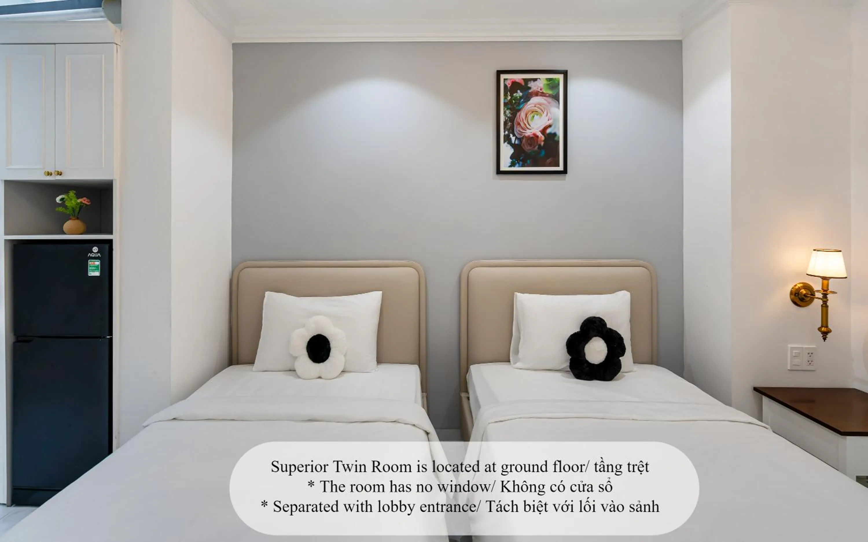 Superior Twin Room in The Royal Homies - Phu My Hung