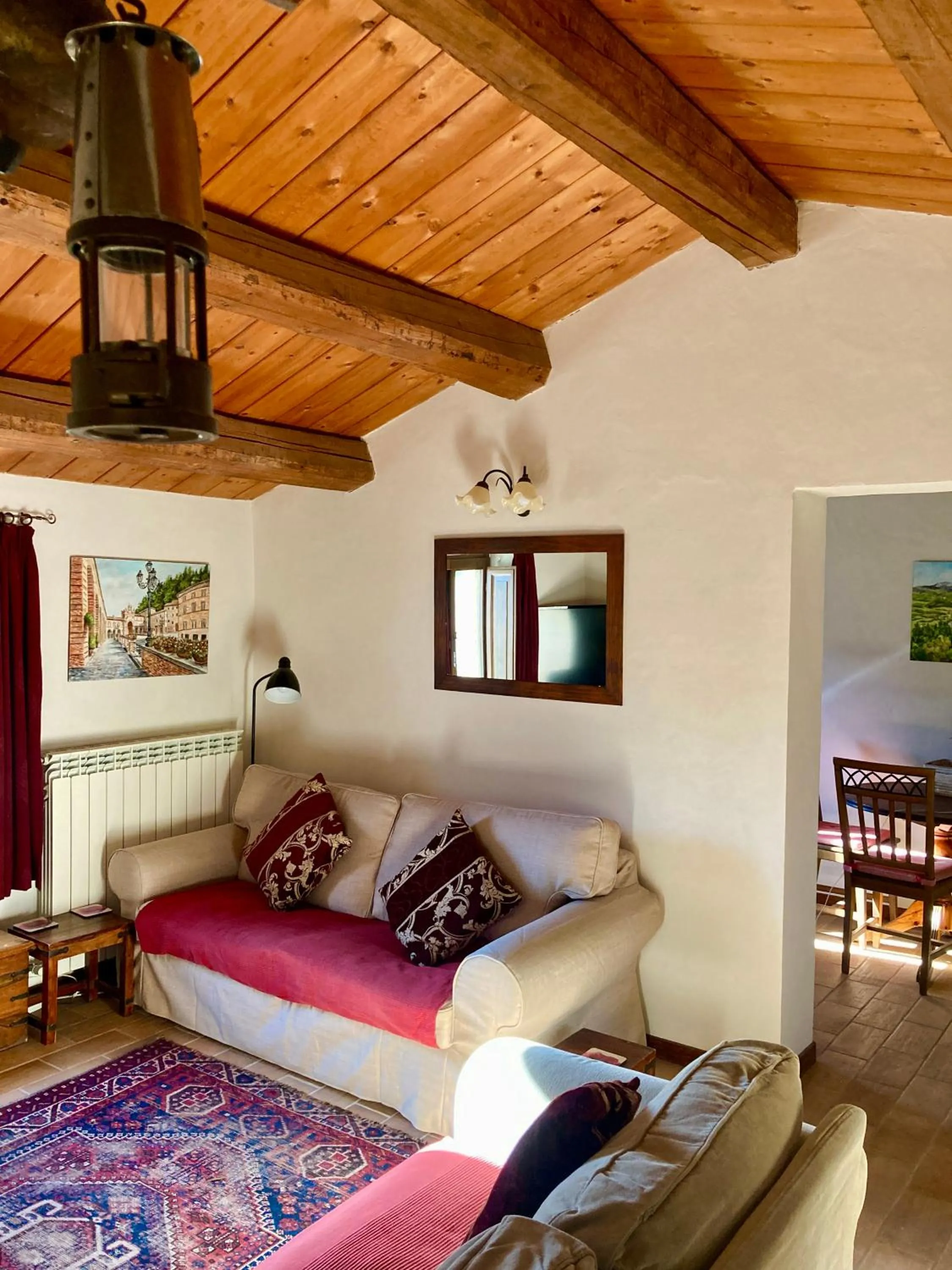 Living room, Bed in Il Nascondiglio - The Hideaway