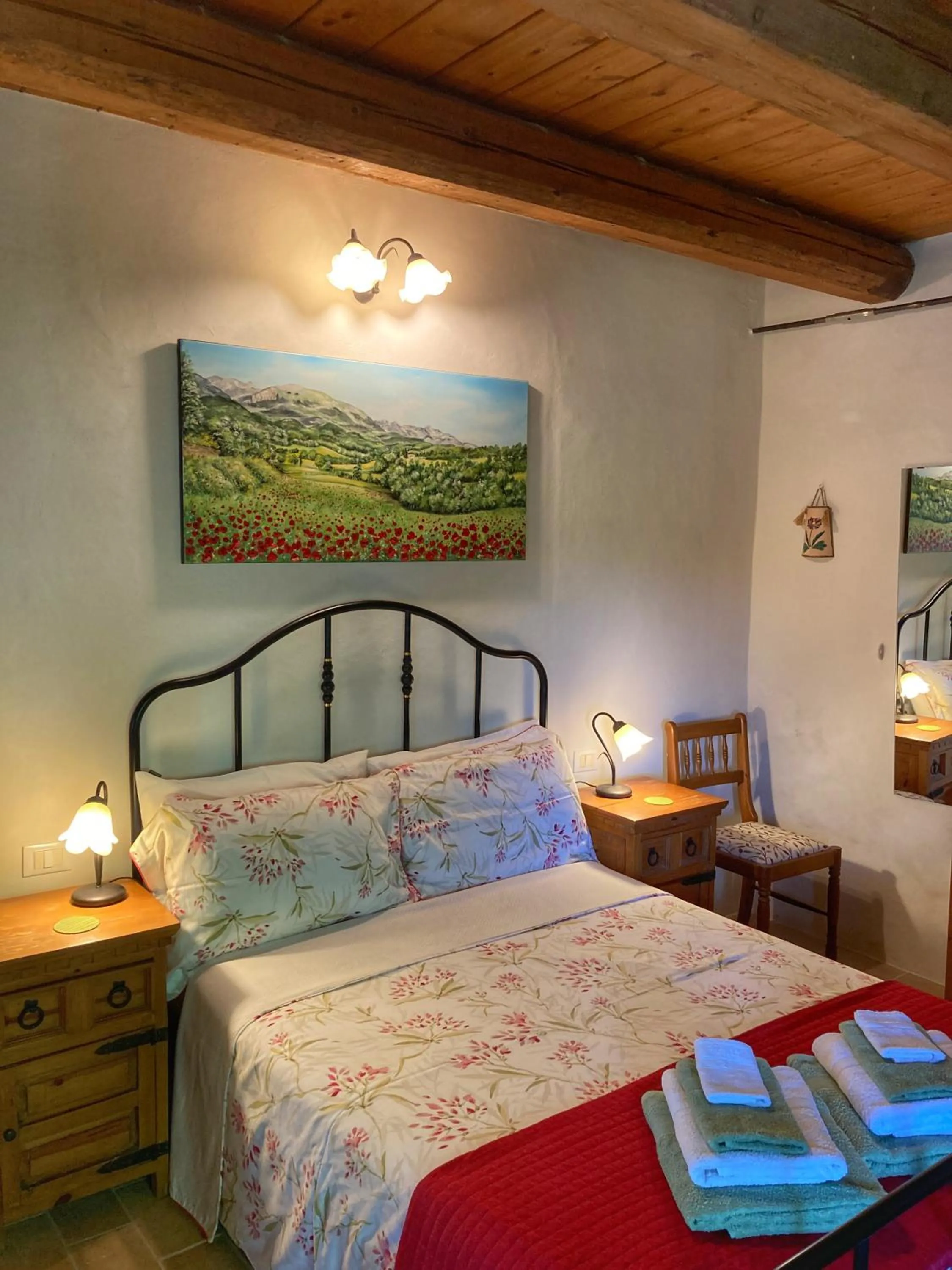 Bedroom, Bed in Il Nascondiglio - The Hideaway