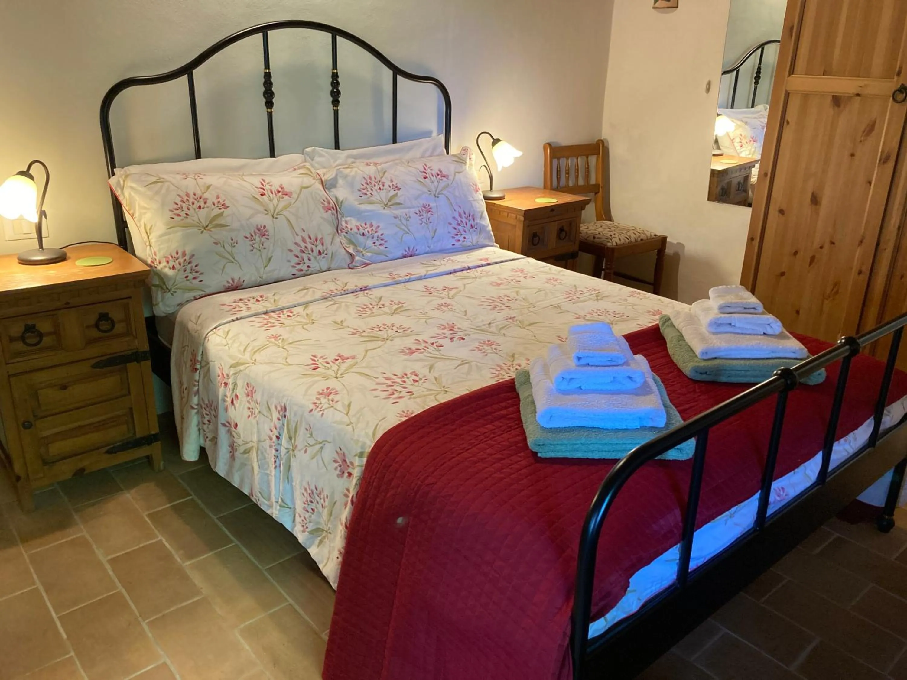 Bed in Il Nascondiglio - The Hideaway