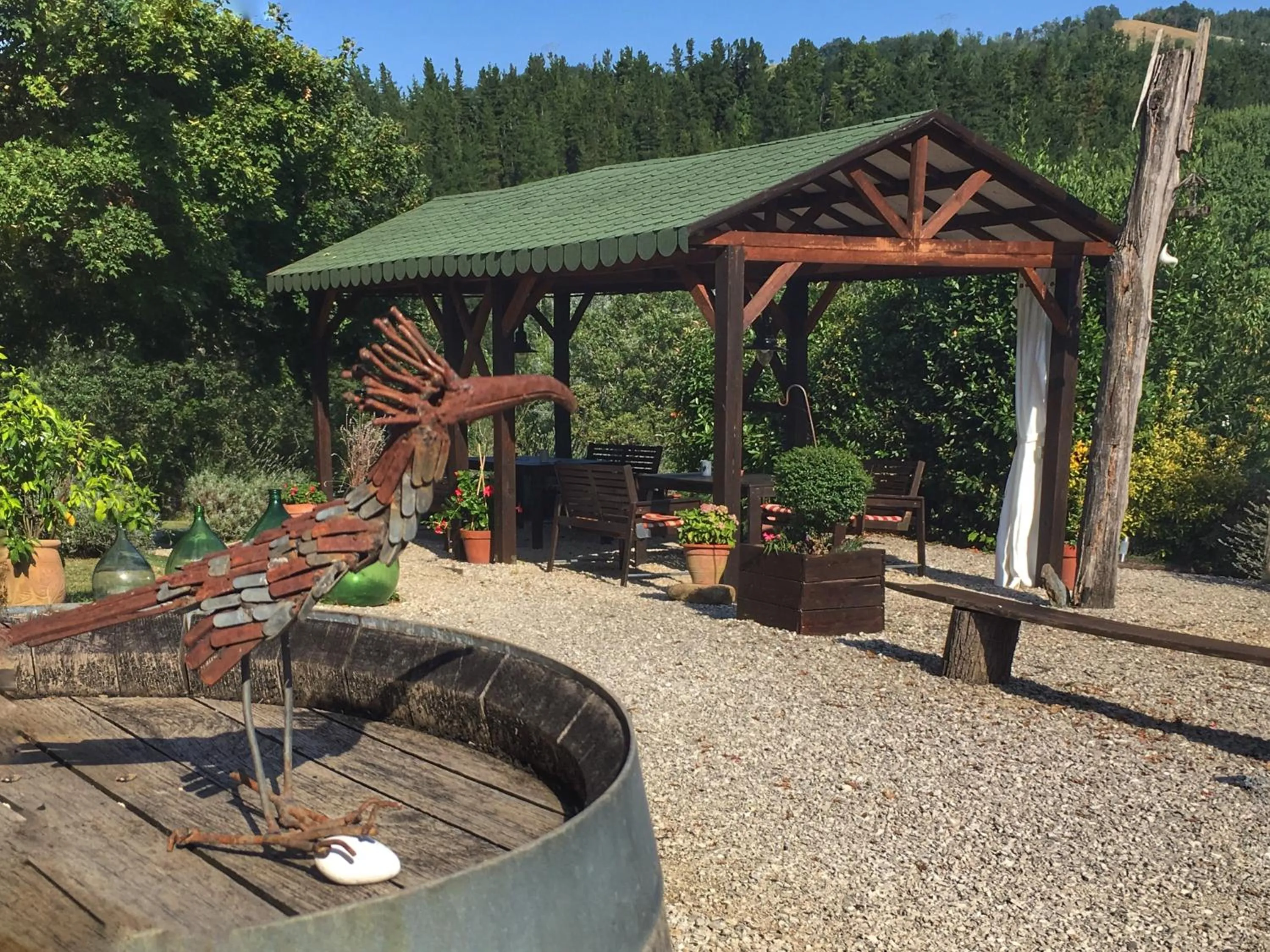 Patio in Il Nascondiglio - The Hideaway