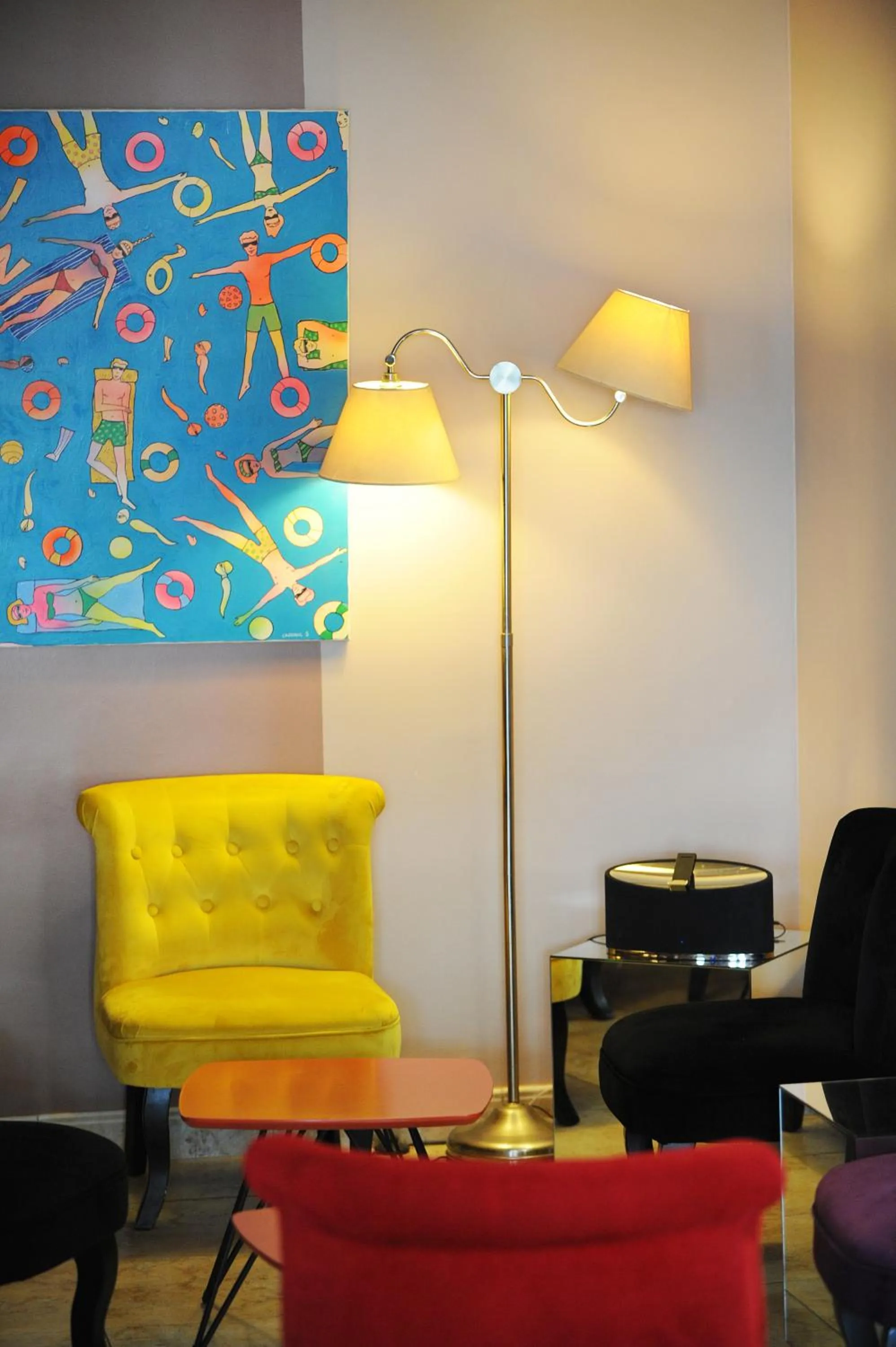 Living room in Hotel AMERIQUE