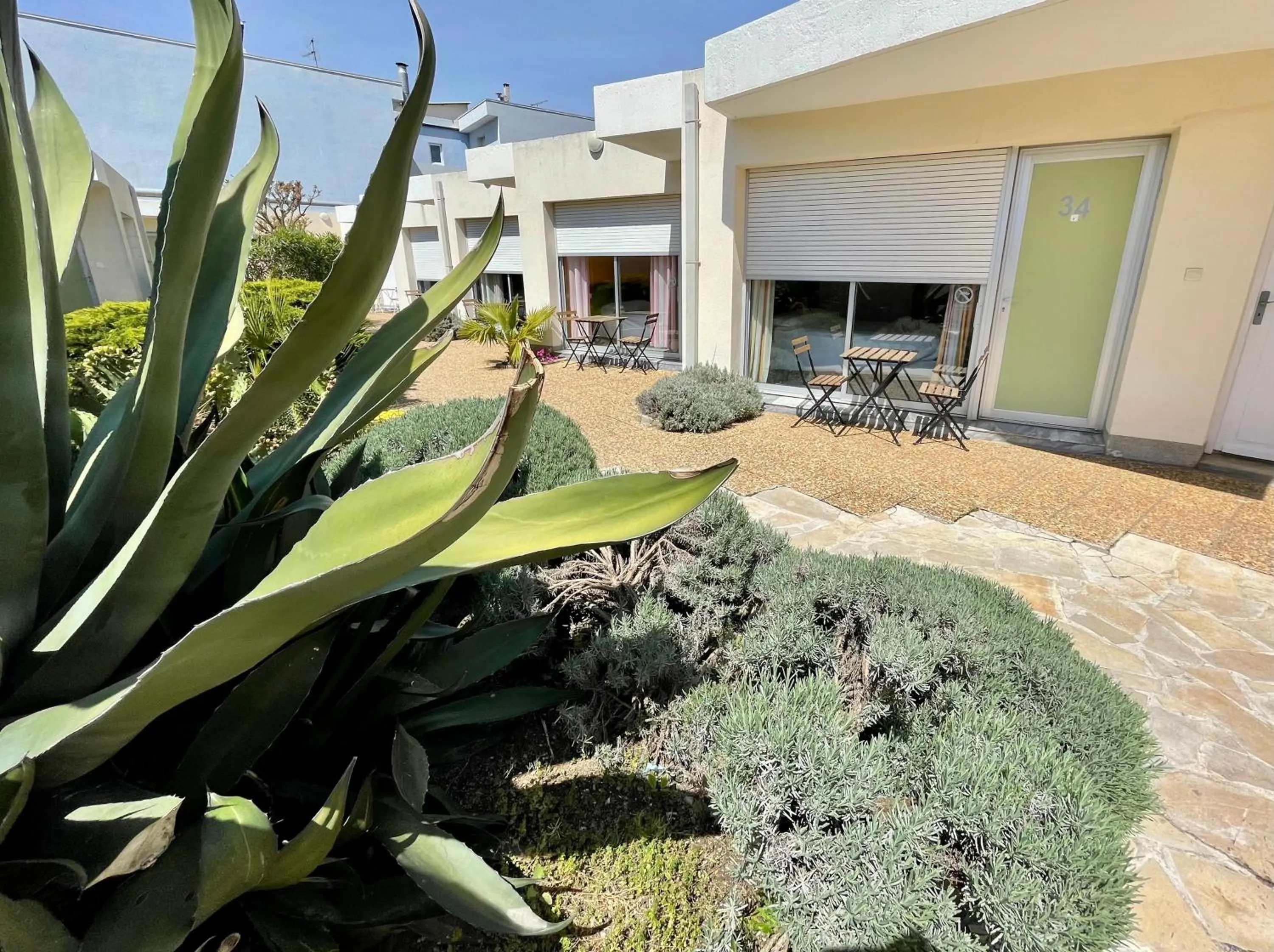 Garden in Hotel AMERIQUE
