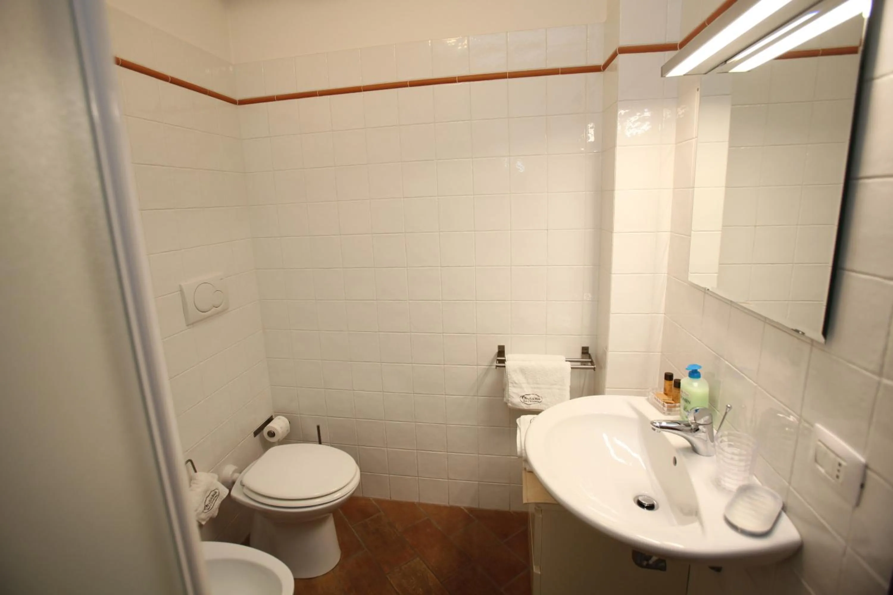 Bathroom in Orchidea Rooms & Suites