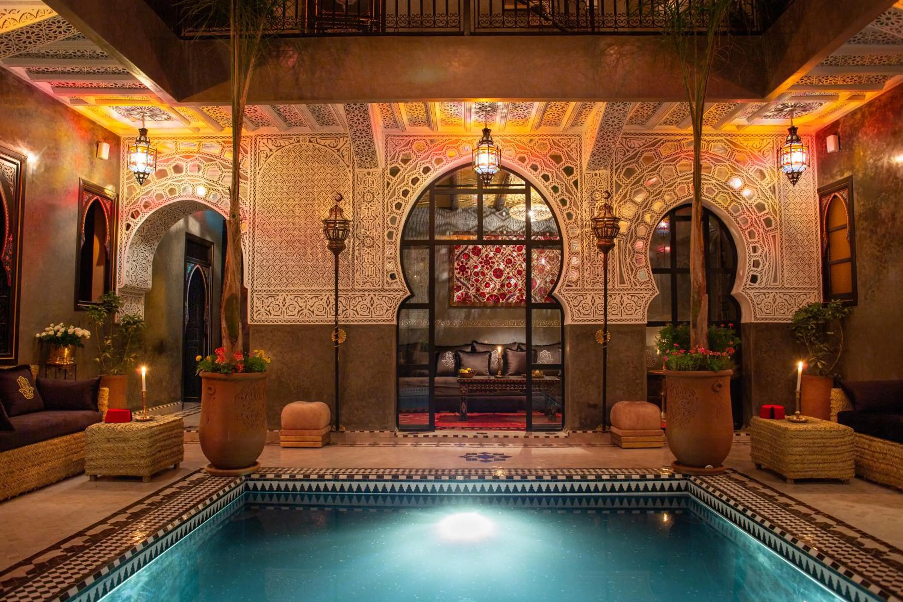 Swimming pool in Riad Touda