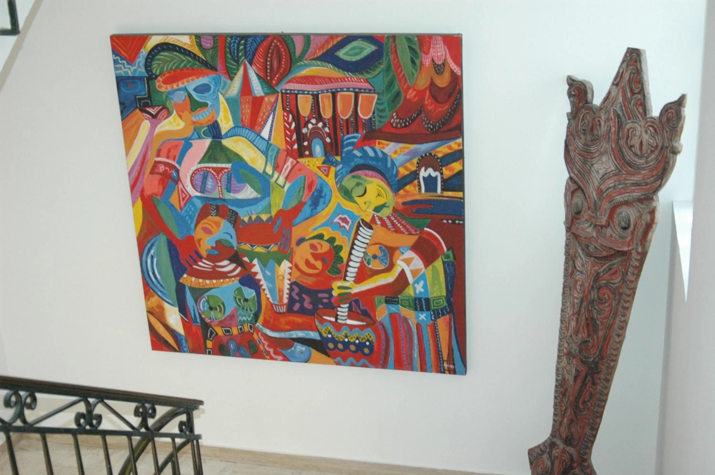 Decorative detail in Cit'Hotel Imperial