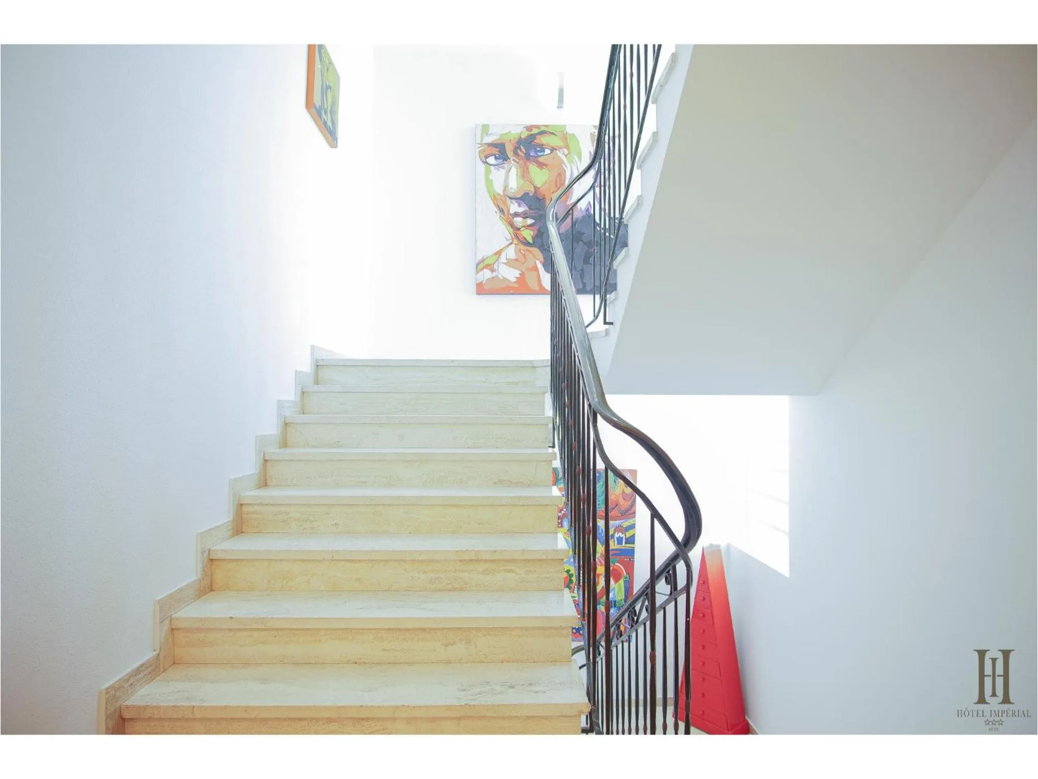 Lobby or reception in Cit'Hotel Imperial