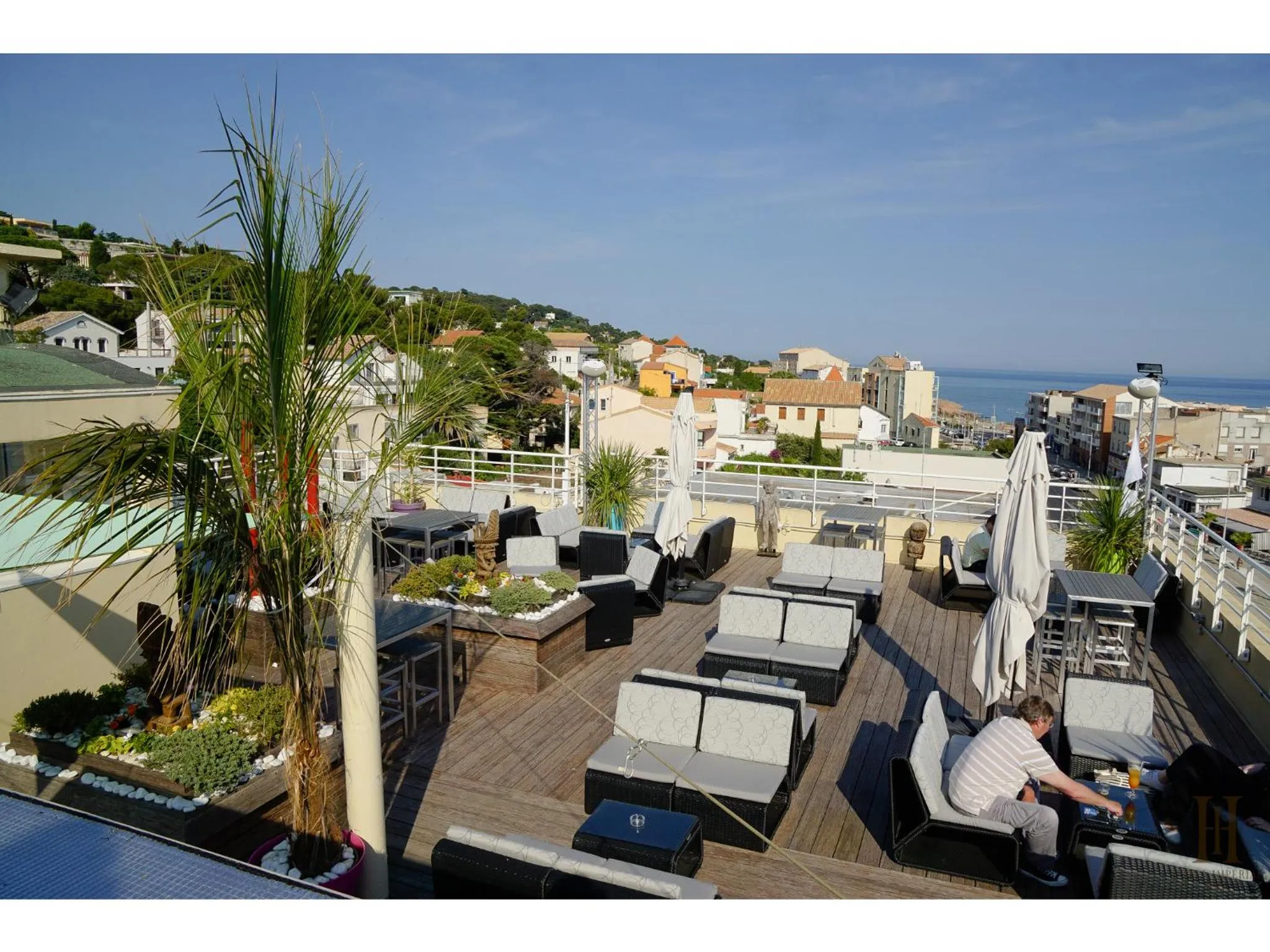 Balcony/Terrace in Cit'Hotel Imperial
