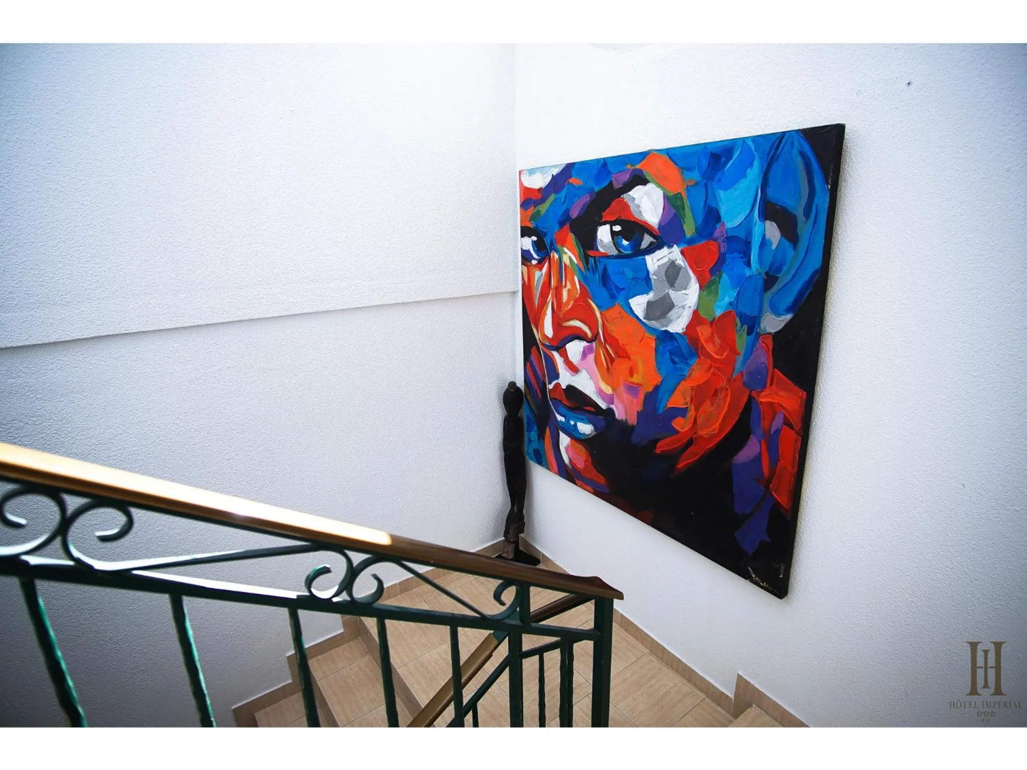 Lobby or reception in Cit'Hotel Imperial