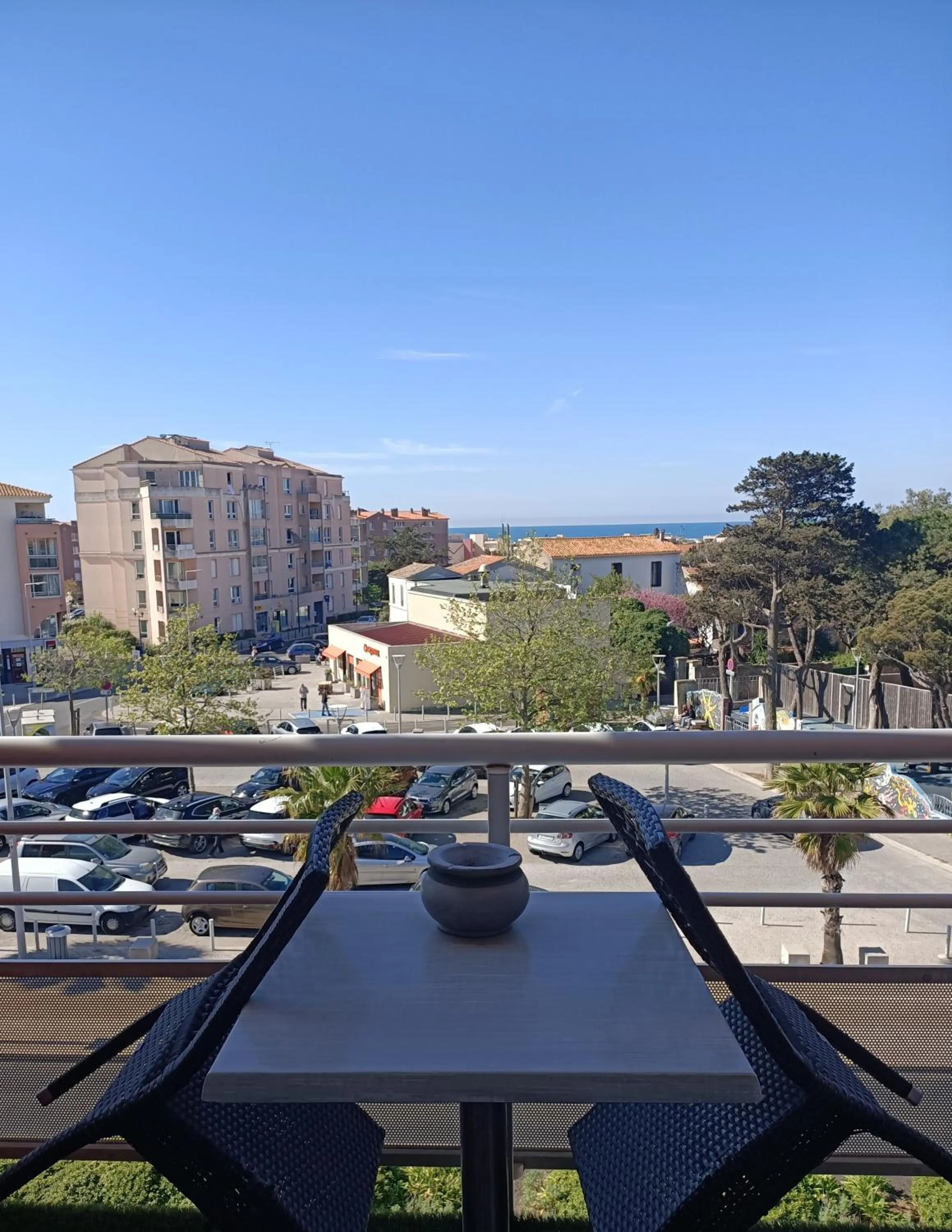 Balcony/Terrace in Cit'Hotel Imperial