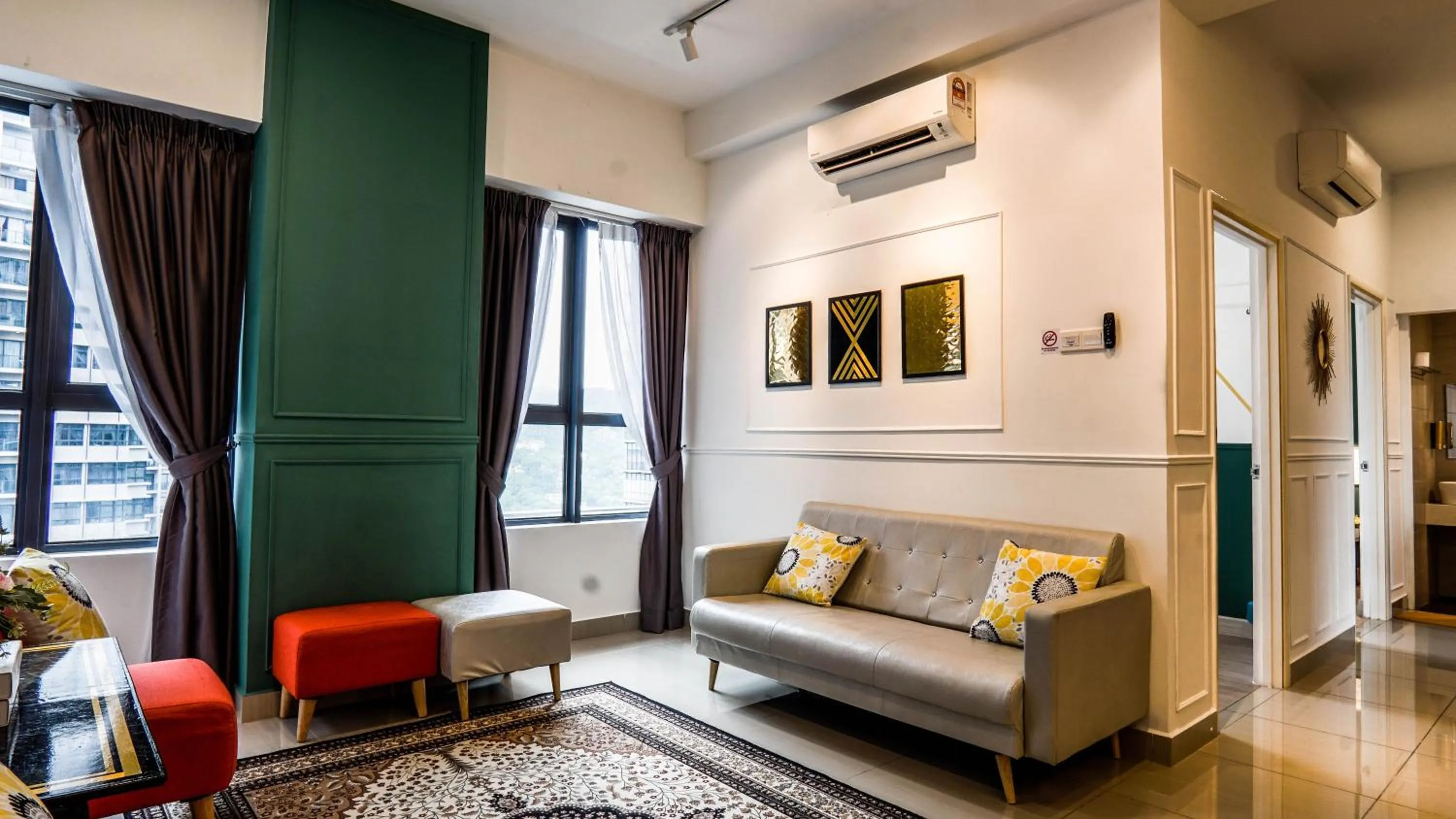 Living room in Arte Plus Jalan Ampang by Airhost