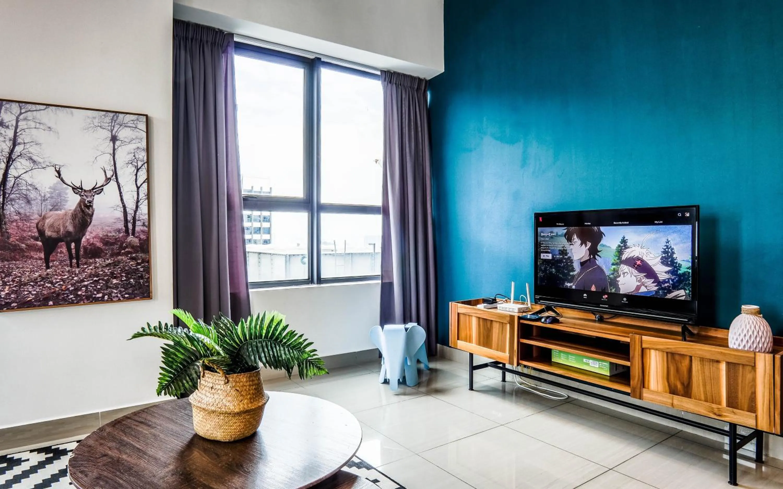 Living room in Arte Plus Jalan Ampang by Airhost