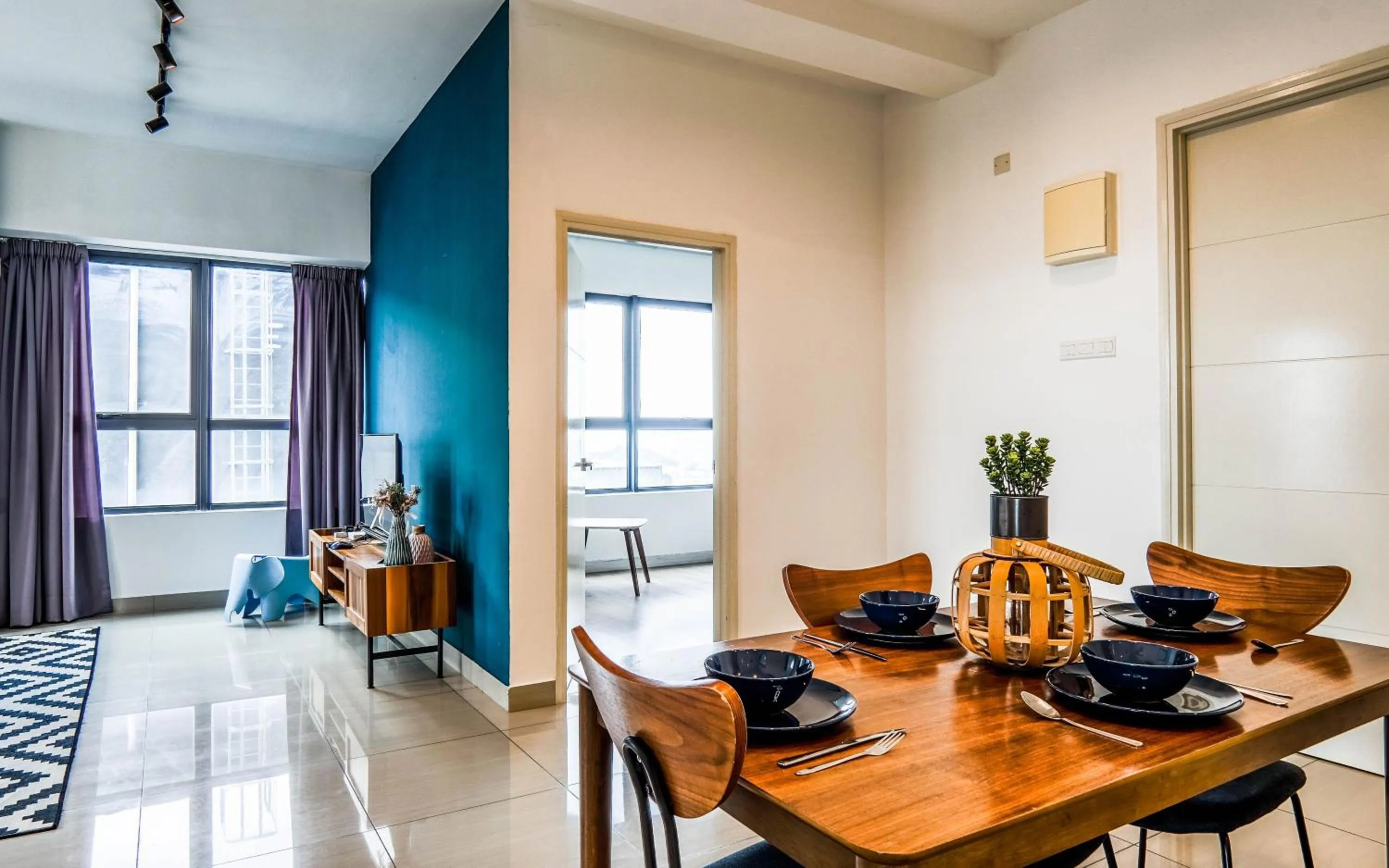 Living room in Arte Plus Jalan Ampang by Airhost