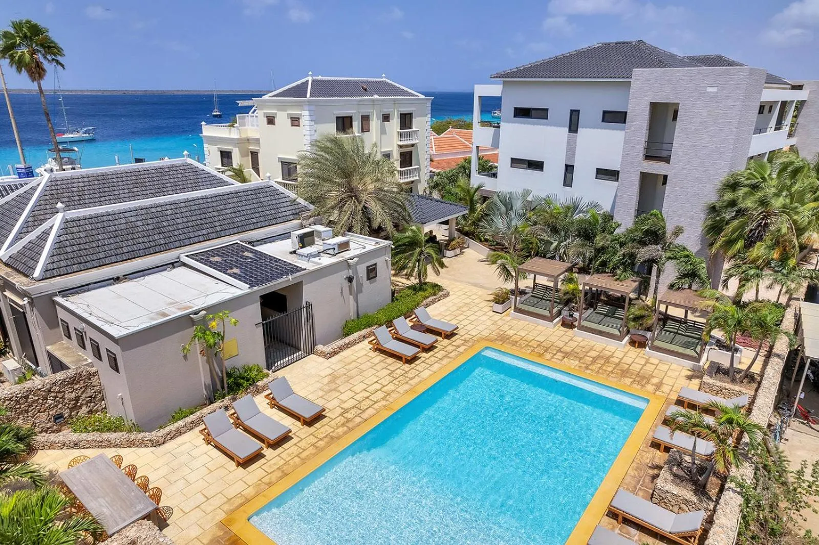 Swimming pool in SENSES Boutique Hotel & Apartments