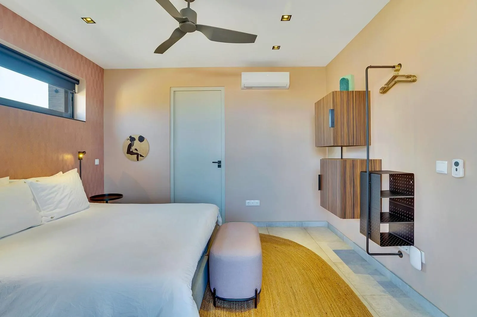 Bed in SENSES Boutique Hotel & Apartments