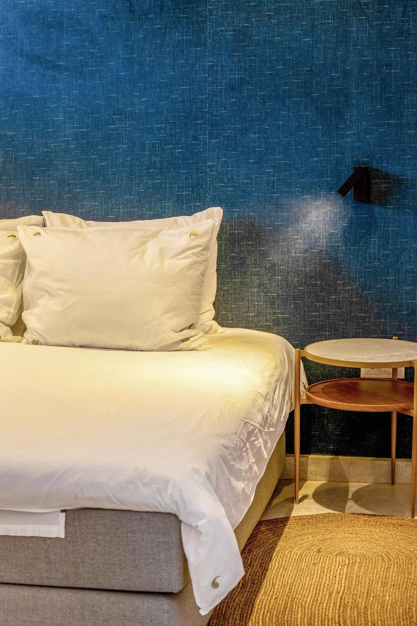 Bed in SENSES Boutique Hotel & Apartments