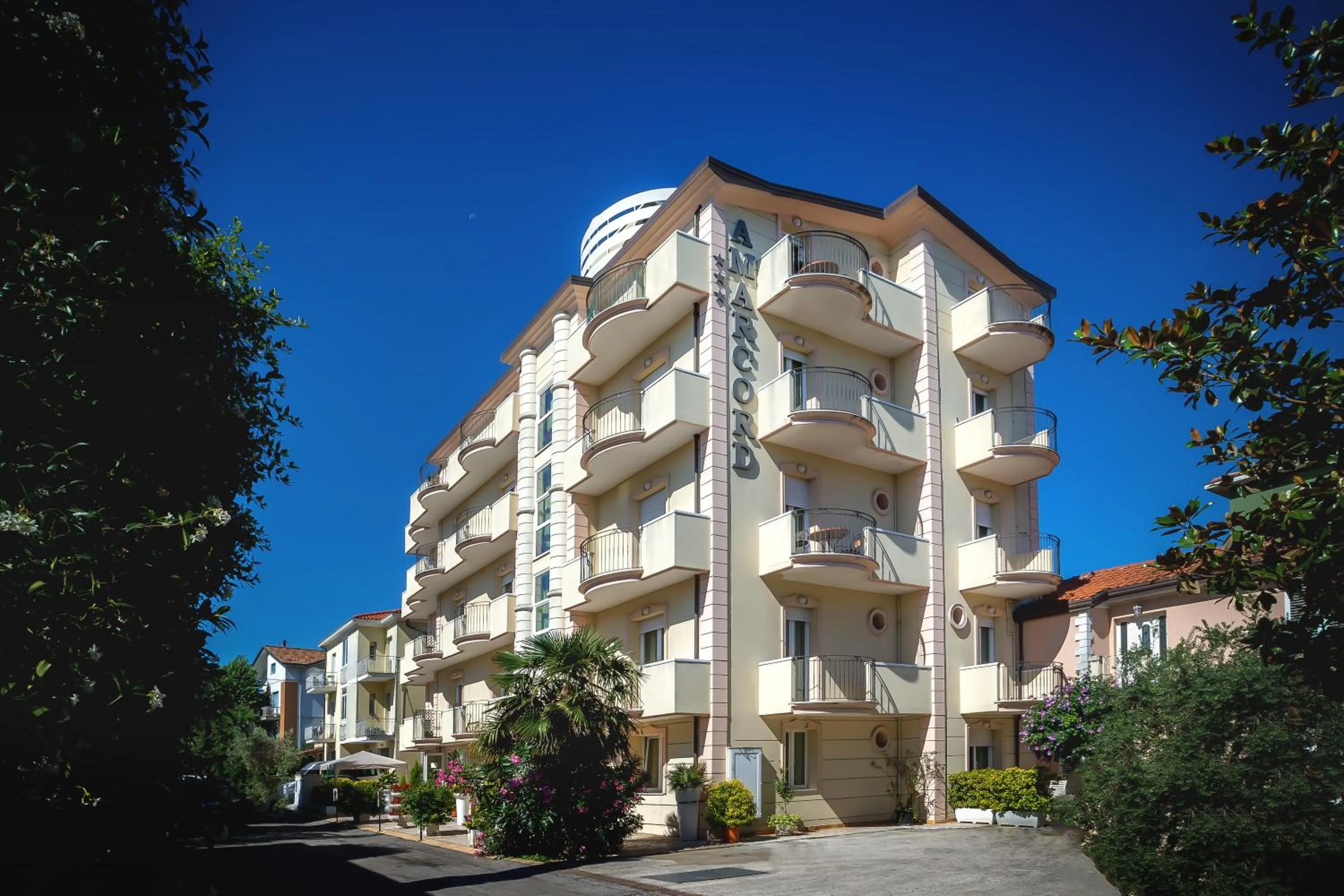 Property building in Hotel Residence Amarcord