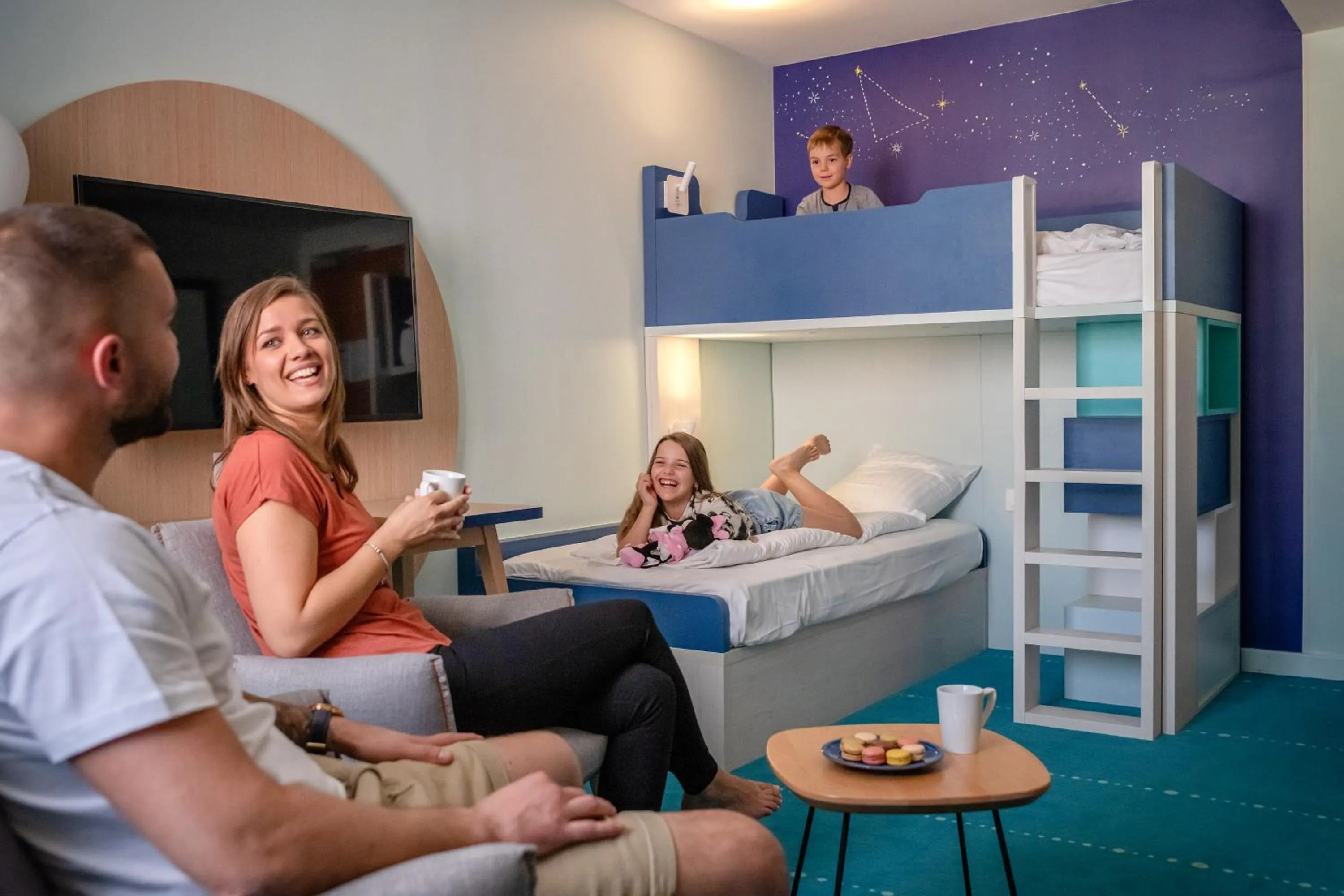 Bedroom in Grand Magic Hotel Marne La Vallée