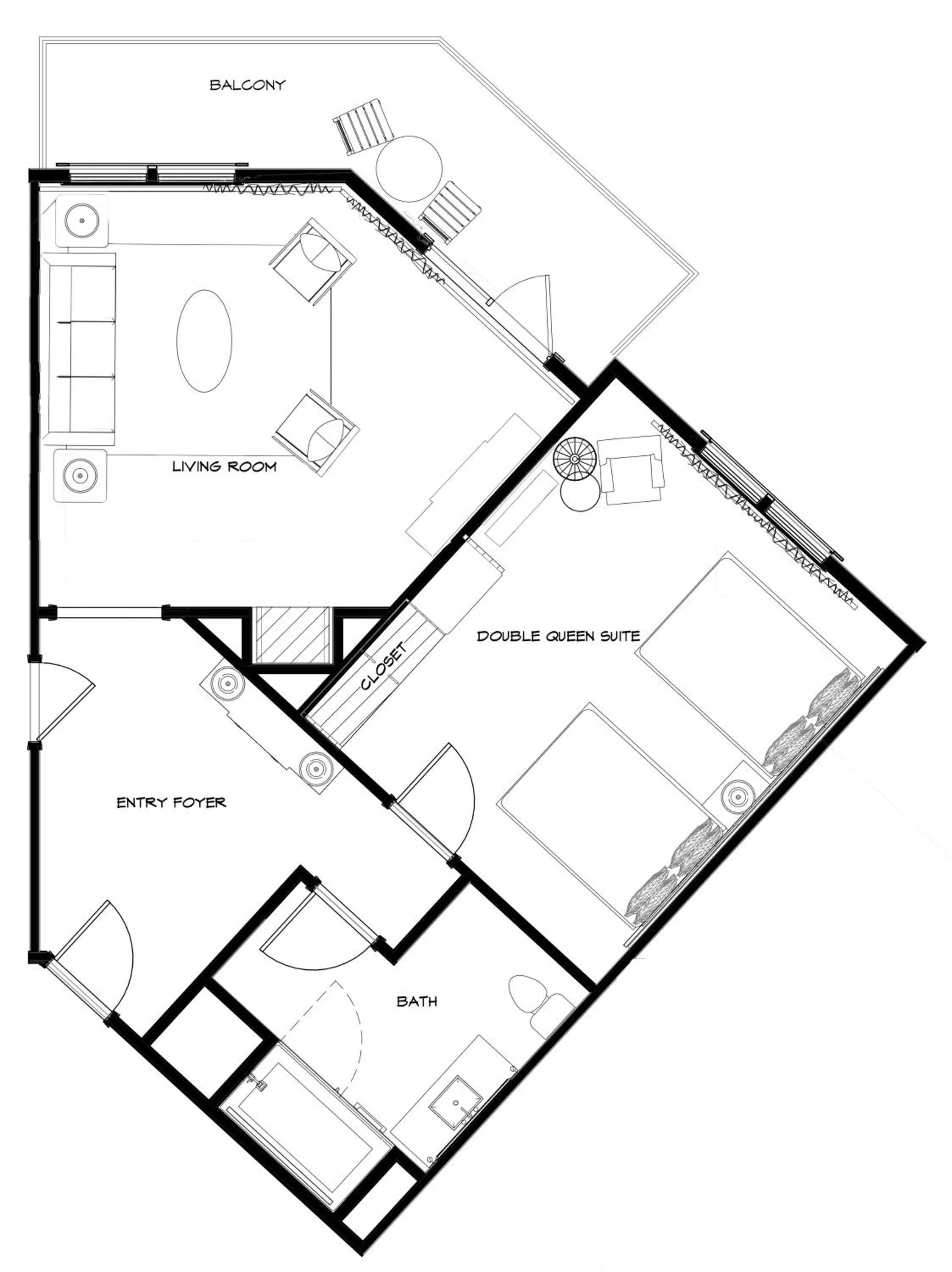 Photo of the whole room in The Inn at Meadowbrook