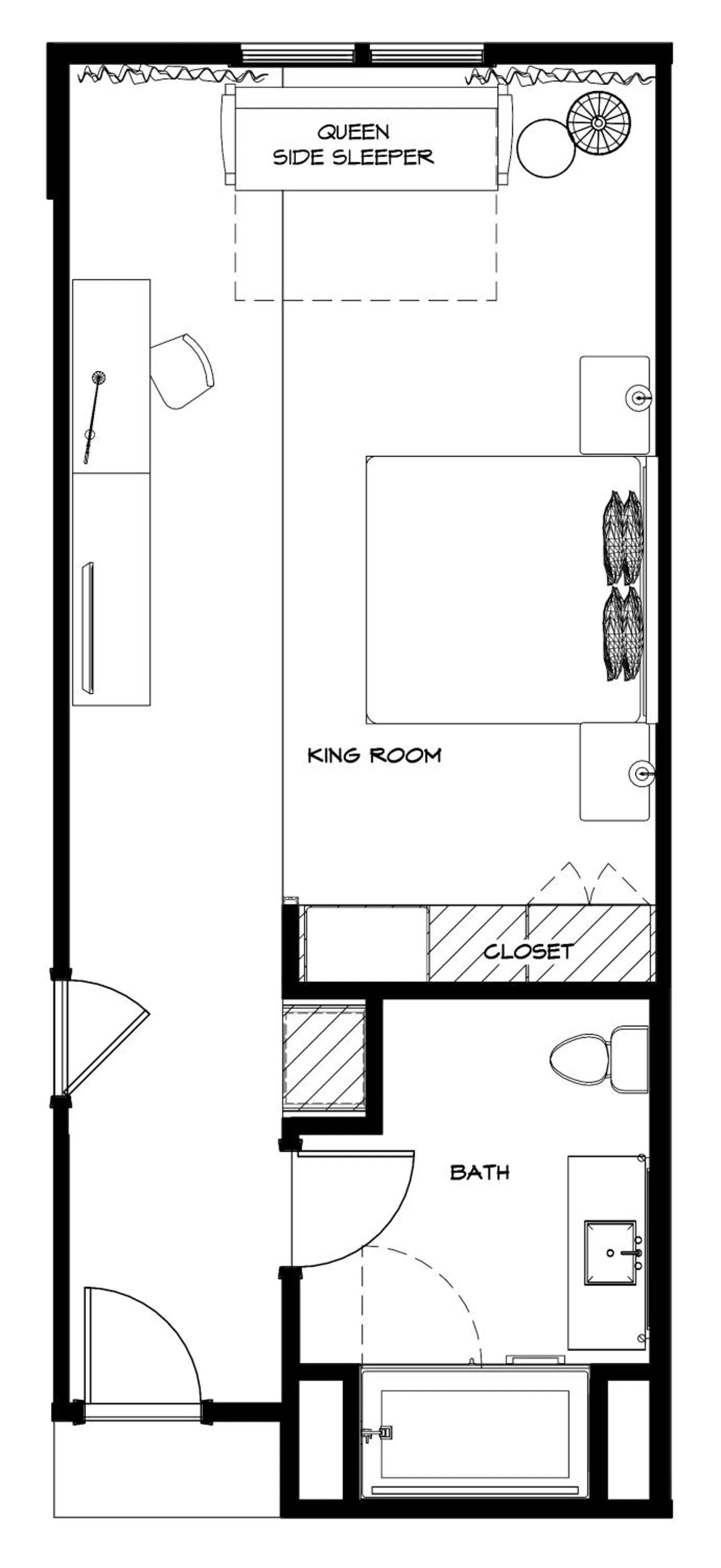 Photo of the whole room in The Inn at Meadowbrook