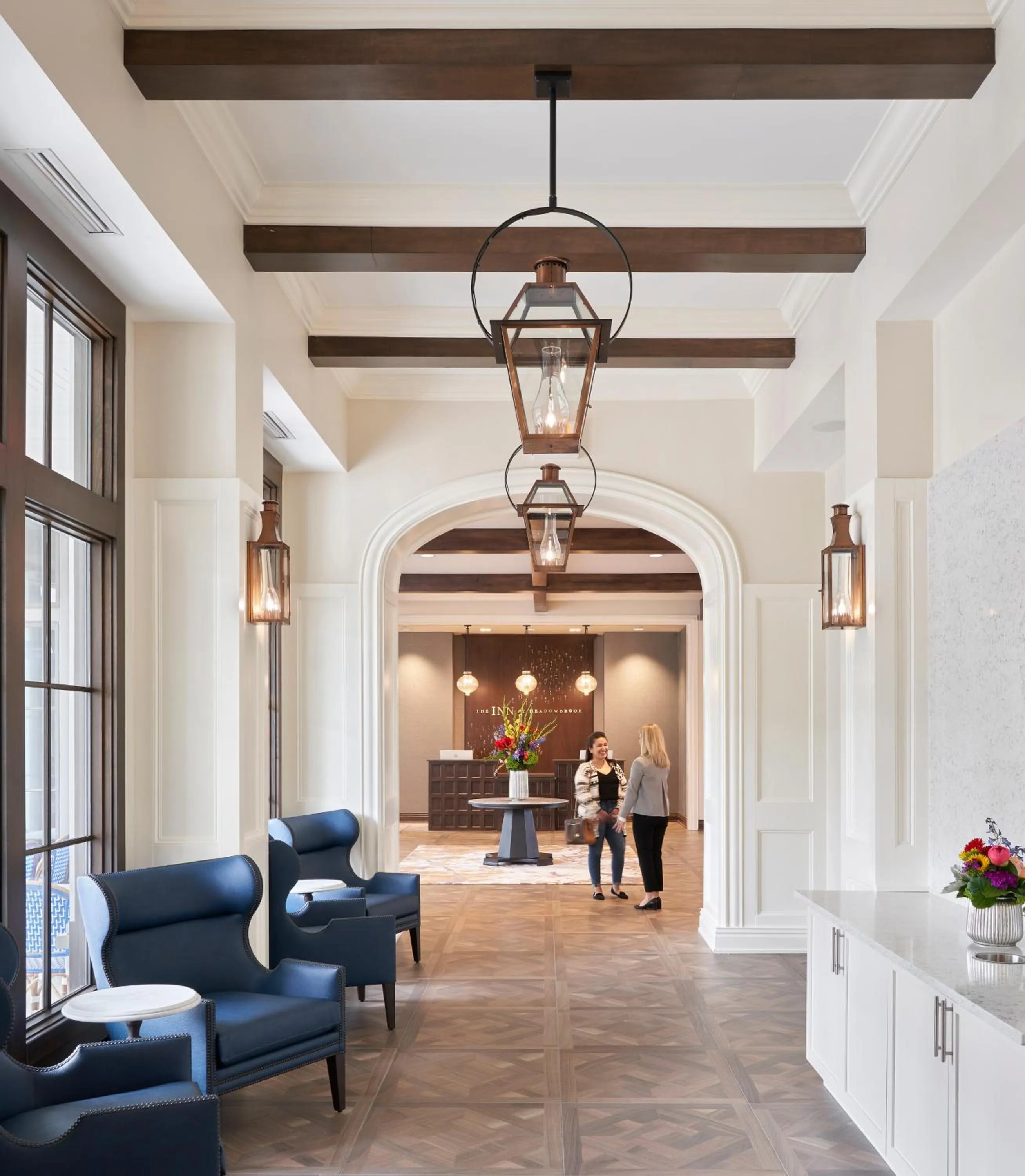 Decorative detail in The Inn at Meadowbrook