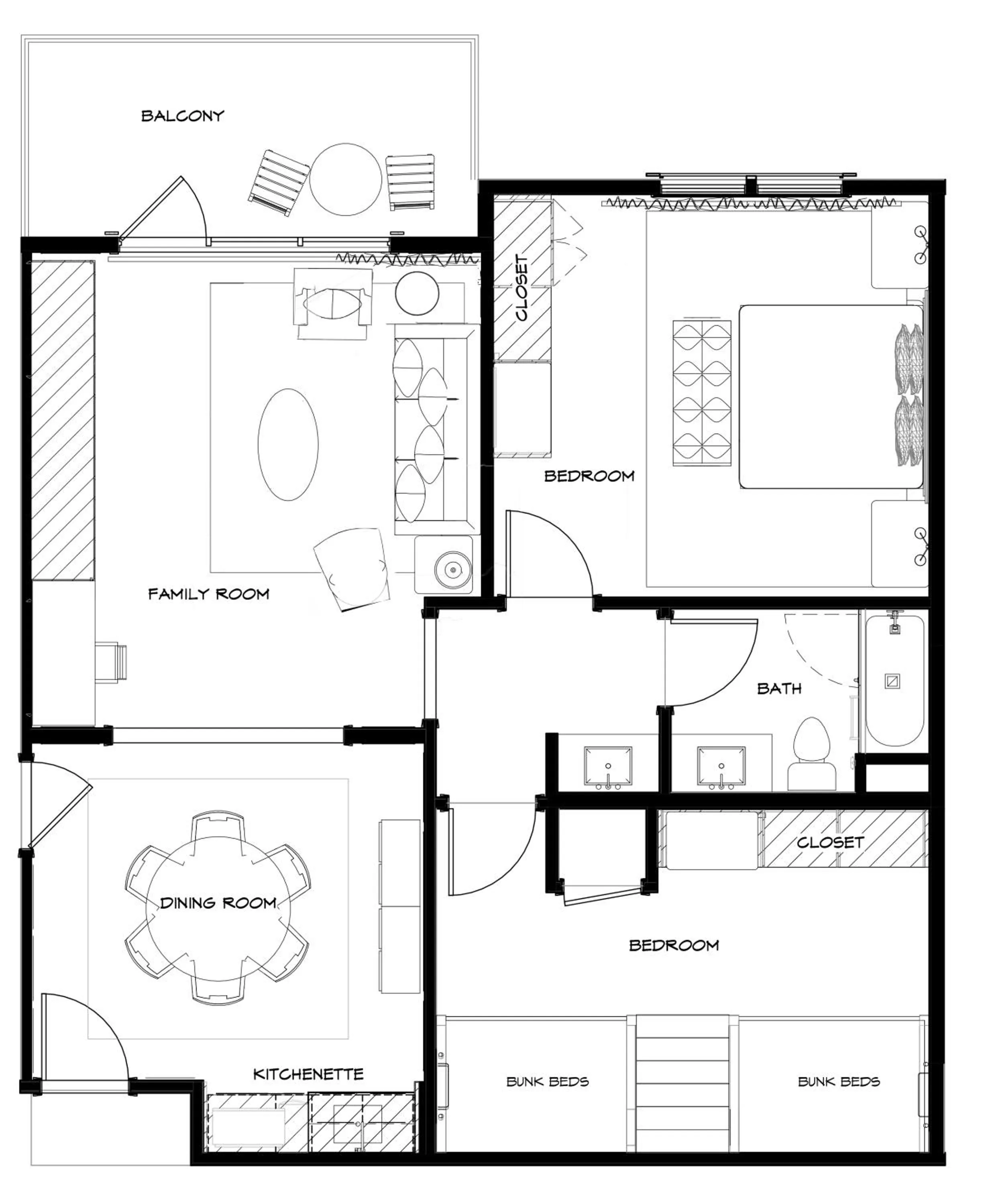 Photo of the whole room in The Inn at Meadowbrook