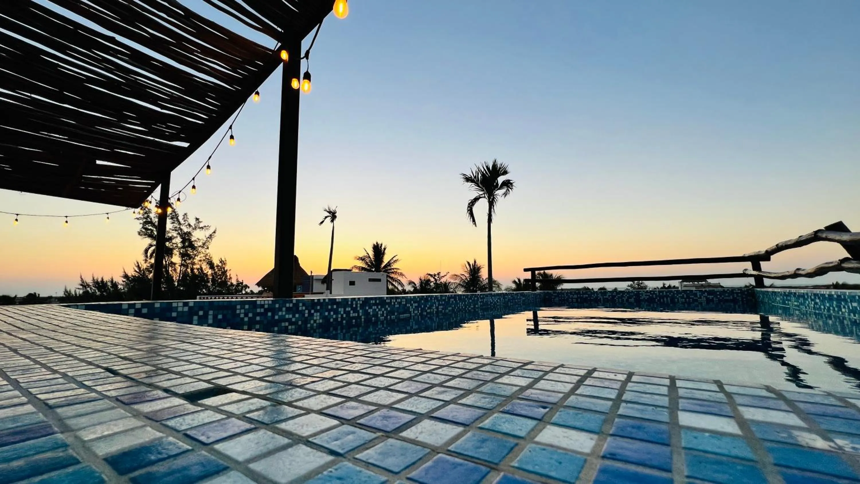 Swimming pool in Hotel MAYARI Holbox