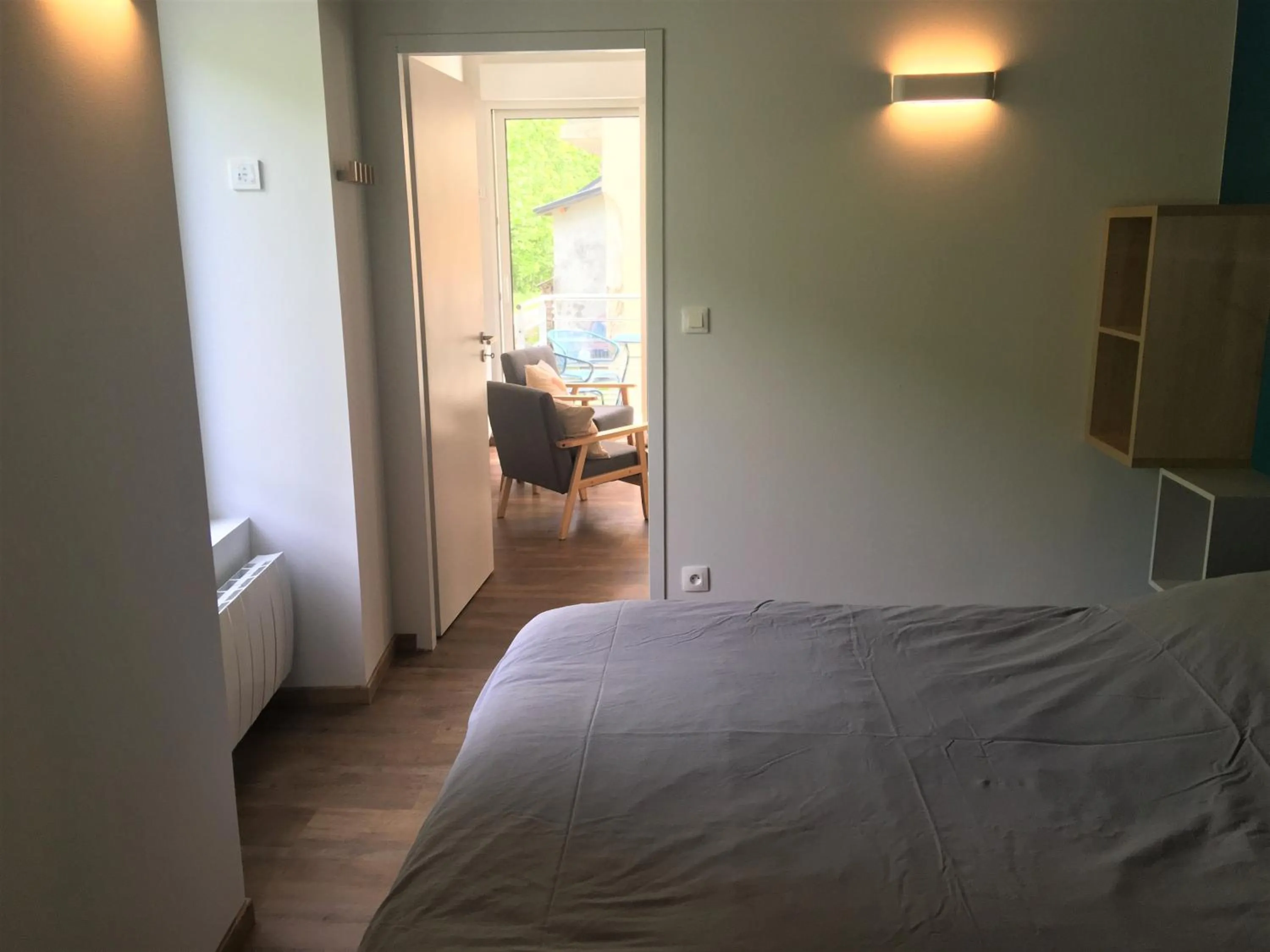 Bed in Hôtel Le Cassini