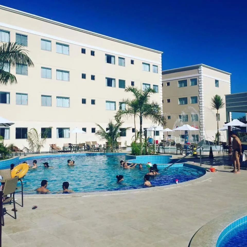 Swimming pool in Encontro das Águas Thermas Resort