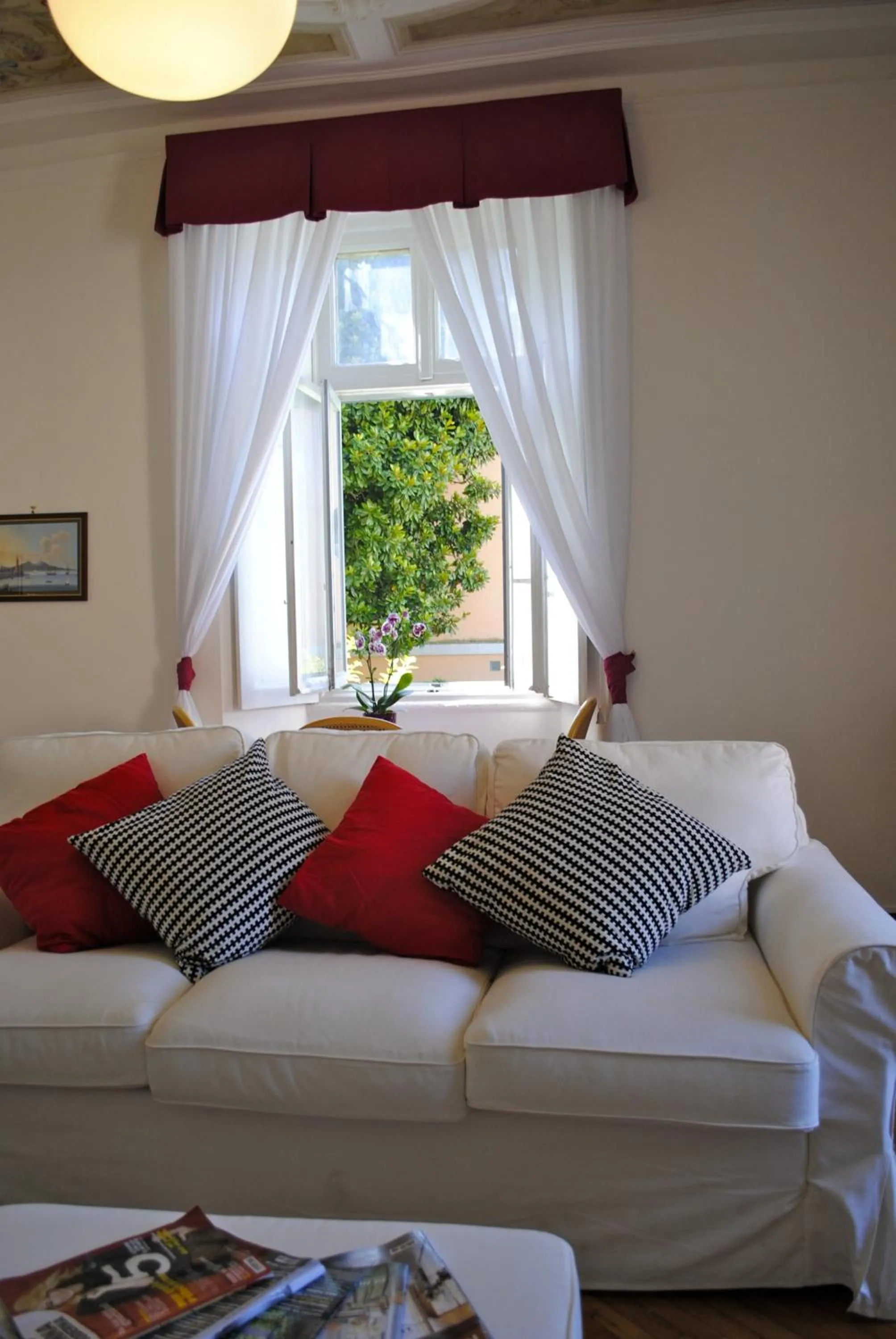Living room in Suite Villa Lillia