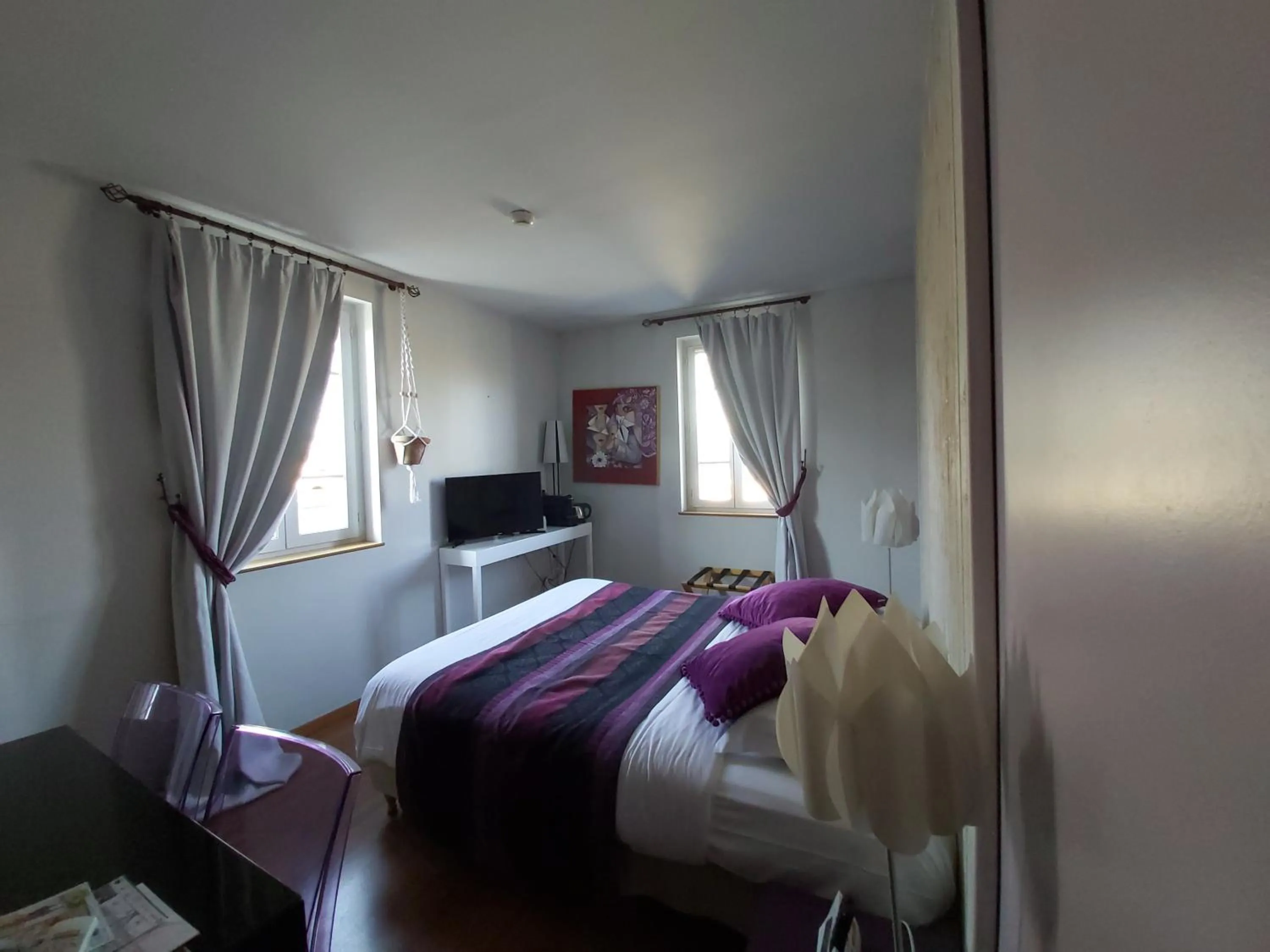 Bed in Logis Au Canard Gourmand