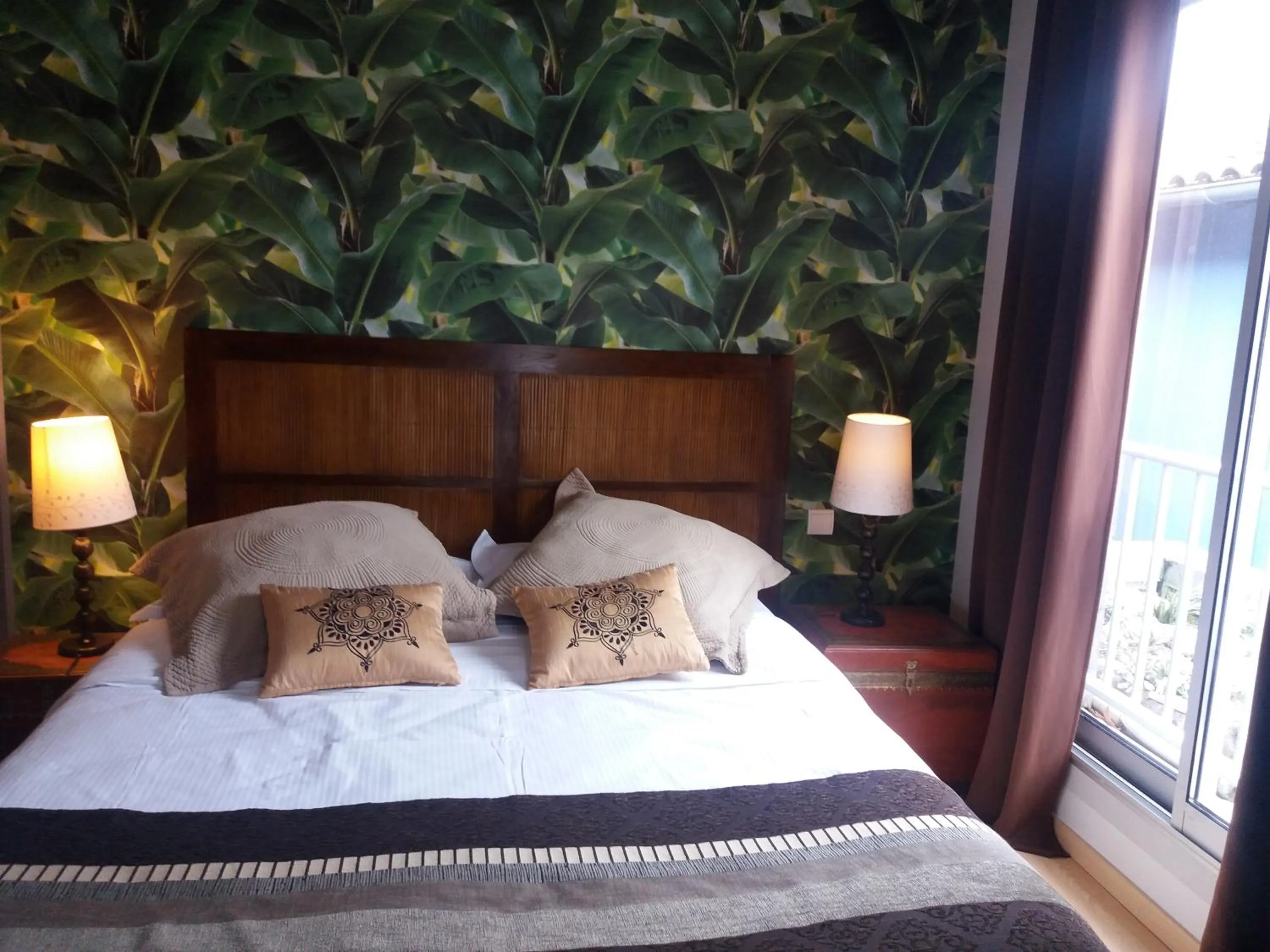 Photo of the whole room, Bed in Logis Au Canard Gourmand