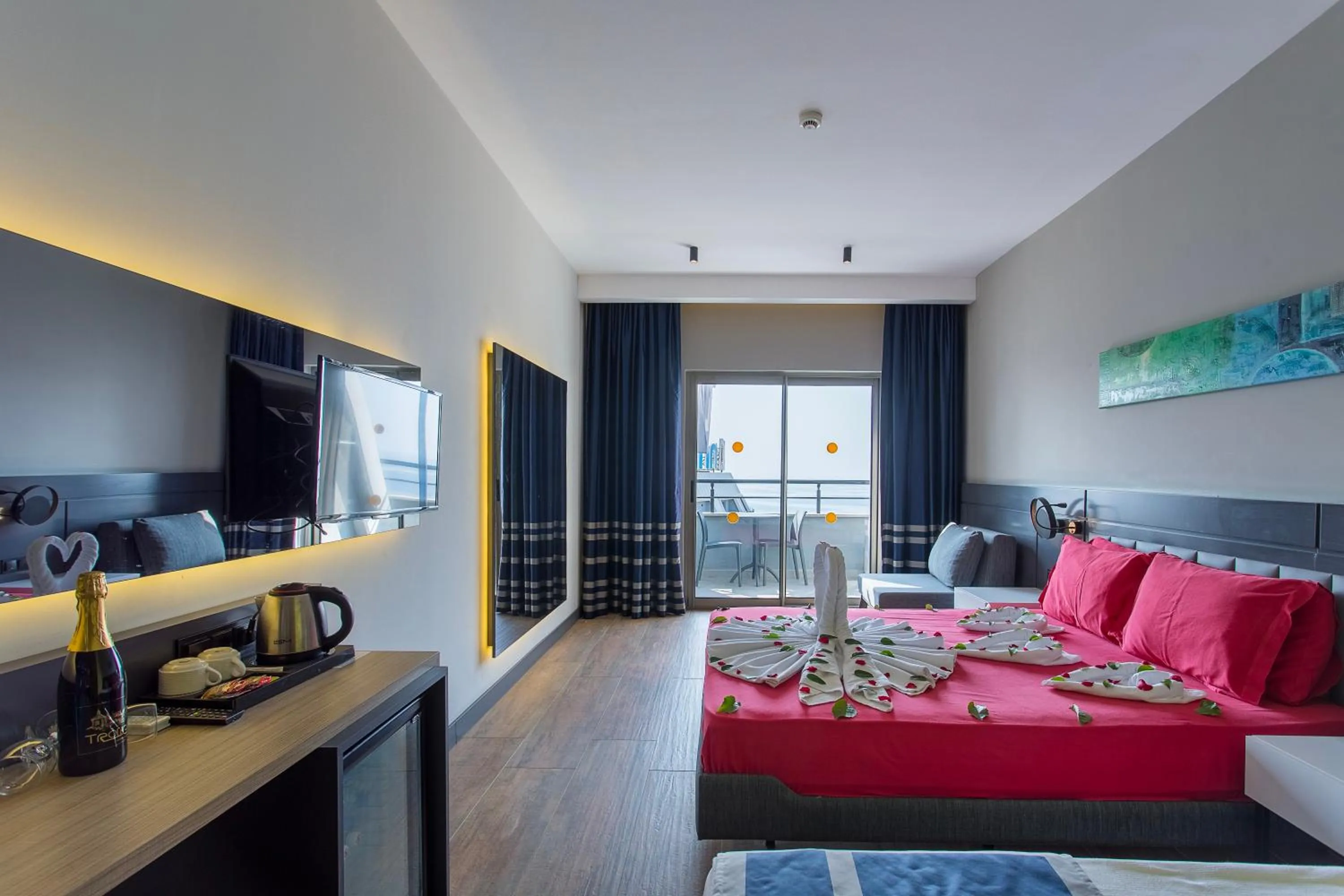 Bedroom in Noxinn Deluxe Hotel - Ultra All Inclusive